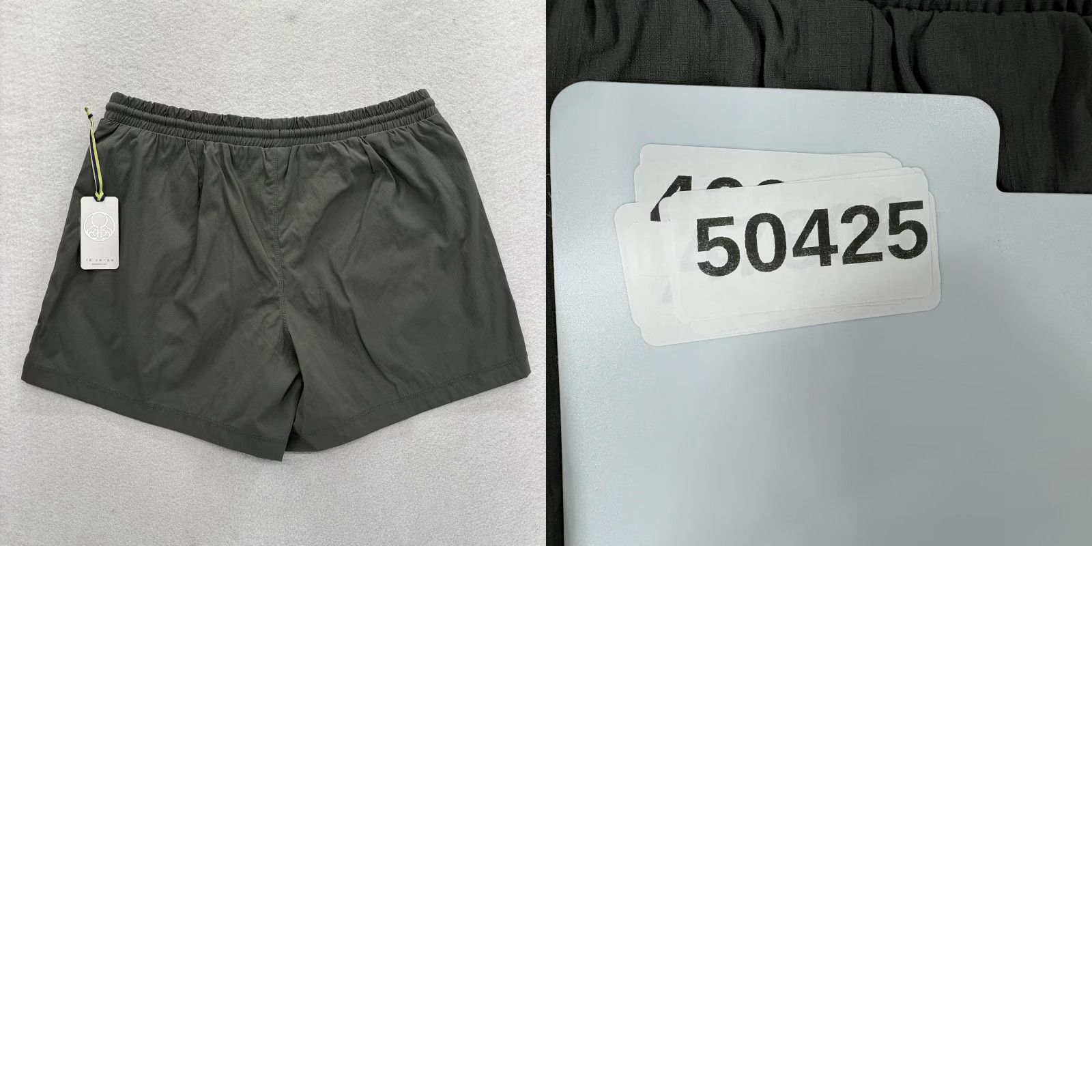 Vintage Te Verde Athletic Shorts Womens XL Green 6" Ripstop Nylon Stretch Running Trail Size 40" / US 18 - 8 Thumbnail