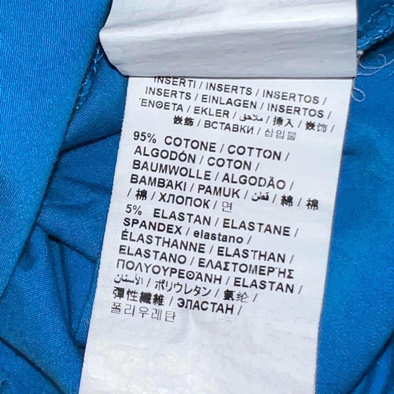 Moschino Love Moschino Blue Graphic Shirt Peace 1 Point Milano XL Size US XL / EU 56 / 4 - 8 Thumbnail
