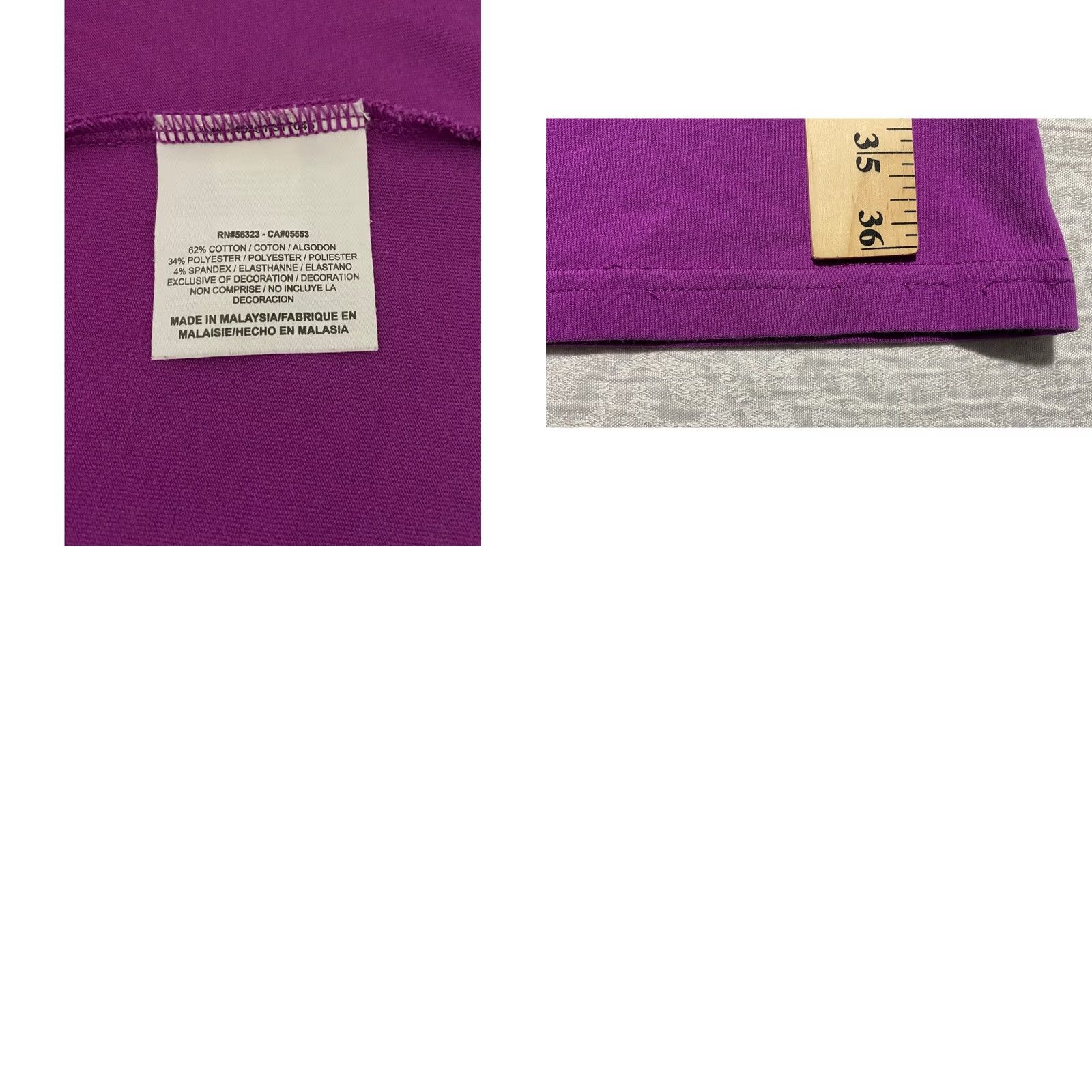 Nike Nike Livestrong Dri-Fit Cotton Long Sleeve Purple Graphic Tee Shirt XS Size XS / US 0-2 / IT 36-38 - 8 Thumbnail