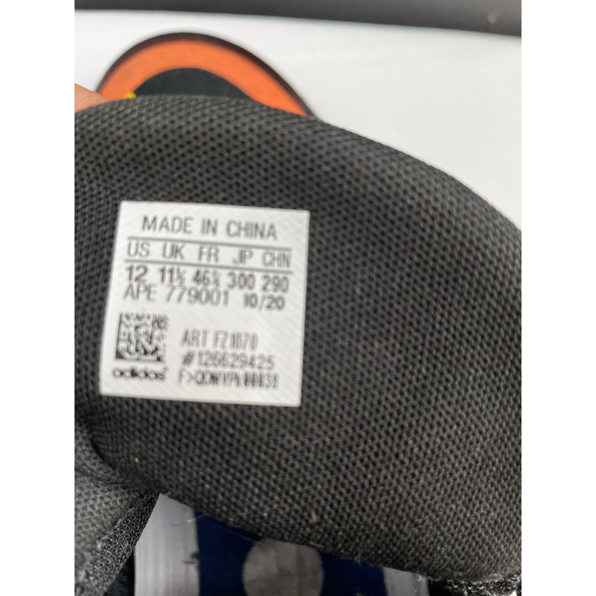Adidas Adidas Men's Harden Black Multi Vol#5 Sneakers/Shoes SIze 12 Size US 12 / EU 45 - 5 Thumbnail