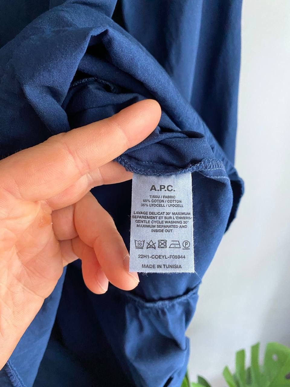 A.P.C. A.P.C. Rue Madame Paris Natalia Cotton-Blend Dress, Size 38 Size M / US 6-8 / IT 42-44 - 17 Thumbnail
