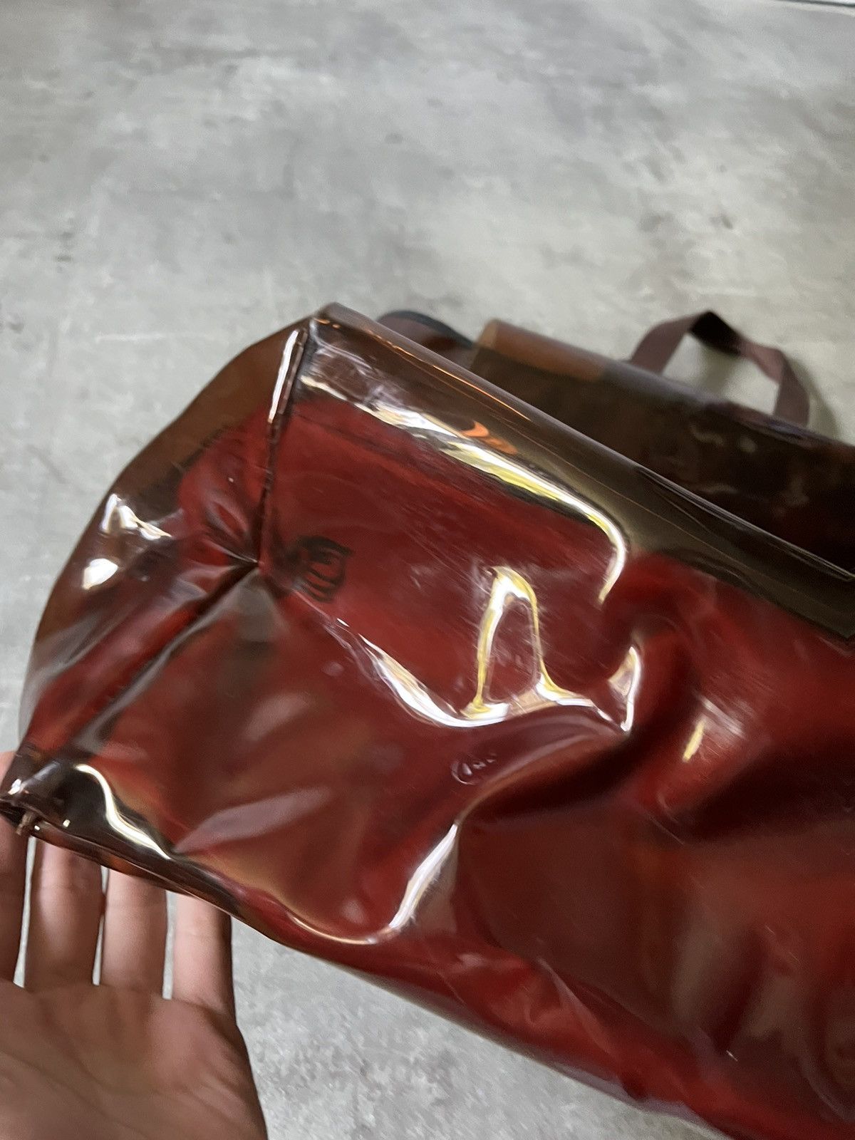 Eastpak × Raf Simons Raf Simons Eastpak Volume Topload Backpack PVC Transparent Size ONE SIZE - 13 Thumbnail