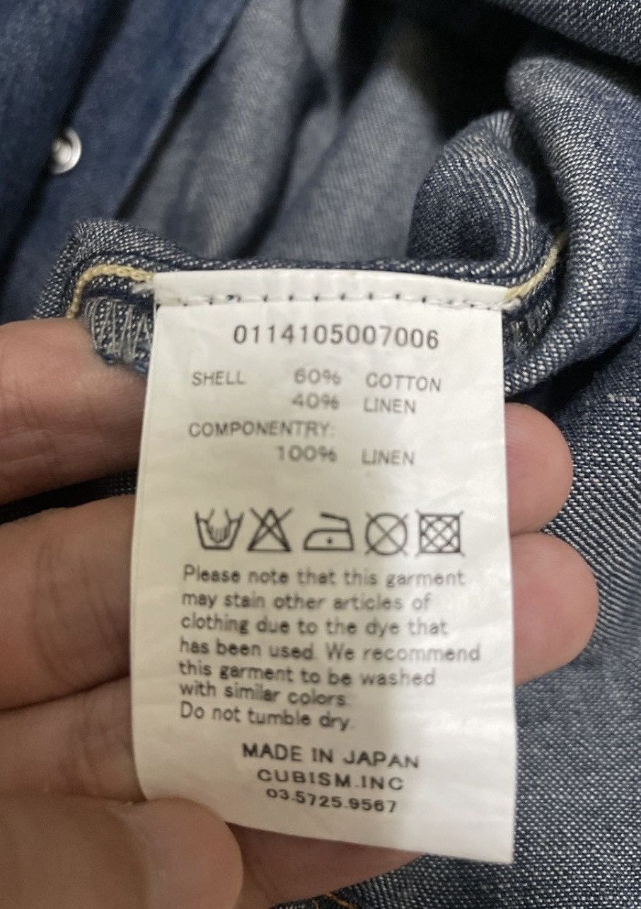 Visvim Denim Button Up Shirt Size US S / EU 44-46 / 1 - 7 Thumbnail