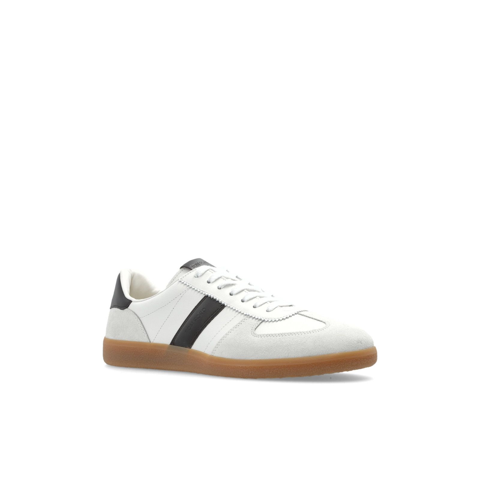 Tom Ford TOM FORD White Suede Sneakers New & Authentic (Men's size:US Size US 8.5 / EU 41-42 - 2 Thumbnail