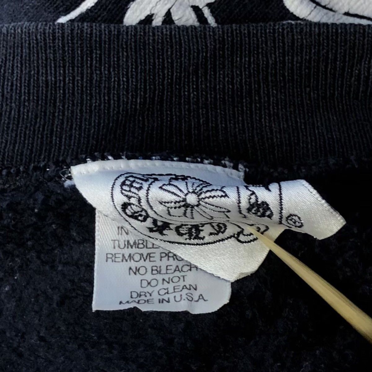 Chrome Hearts × Vintage Chrome Hearts Vintage Made in USA Sweater Size US L / EU 52-54 / 3 - 2 Thumbnail