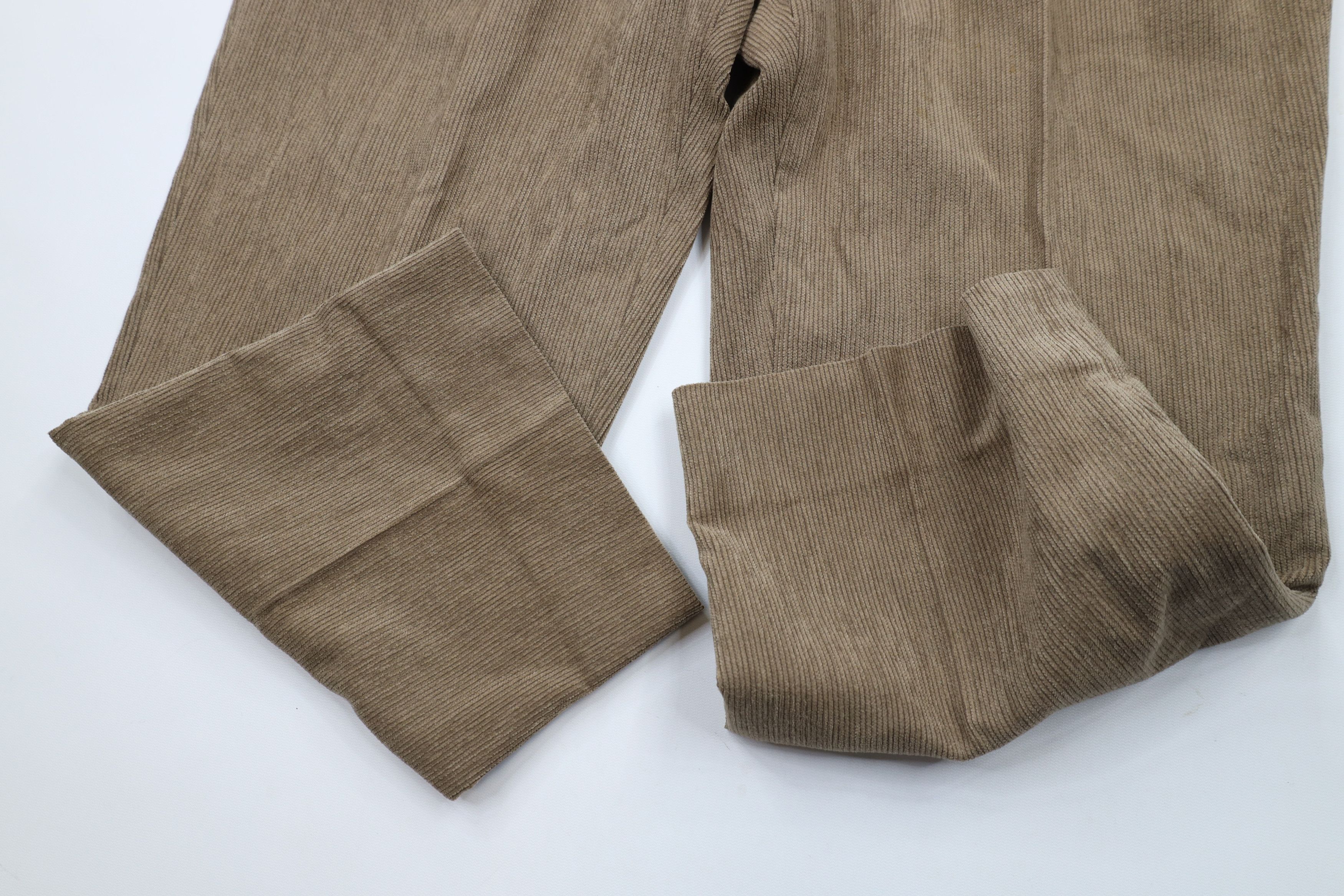 St. Croix × Vintage Vintage 90s St Croix Wide Leg Wool Blend Corduroy Pants Size US 38 / EU 54 - 5 Thumbnail