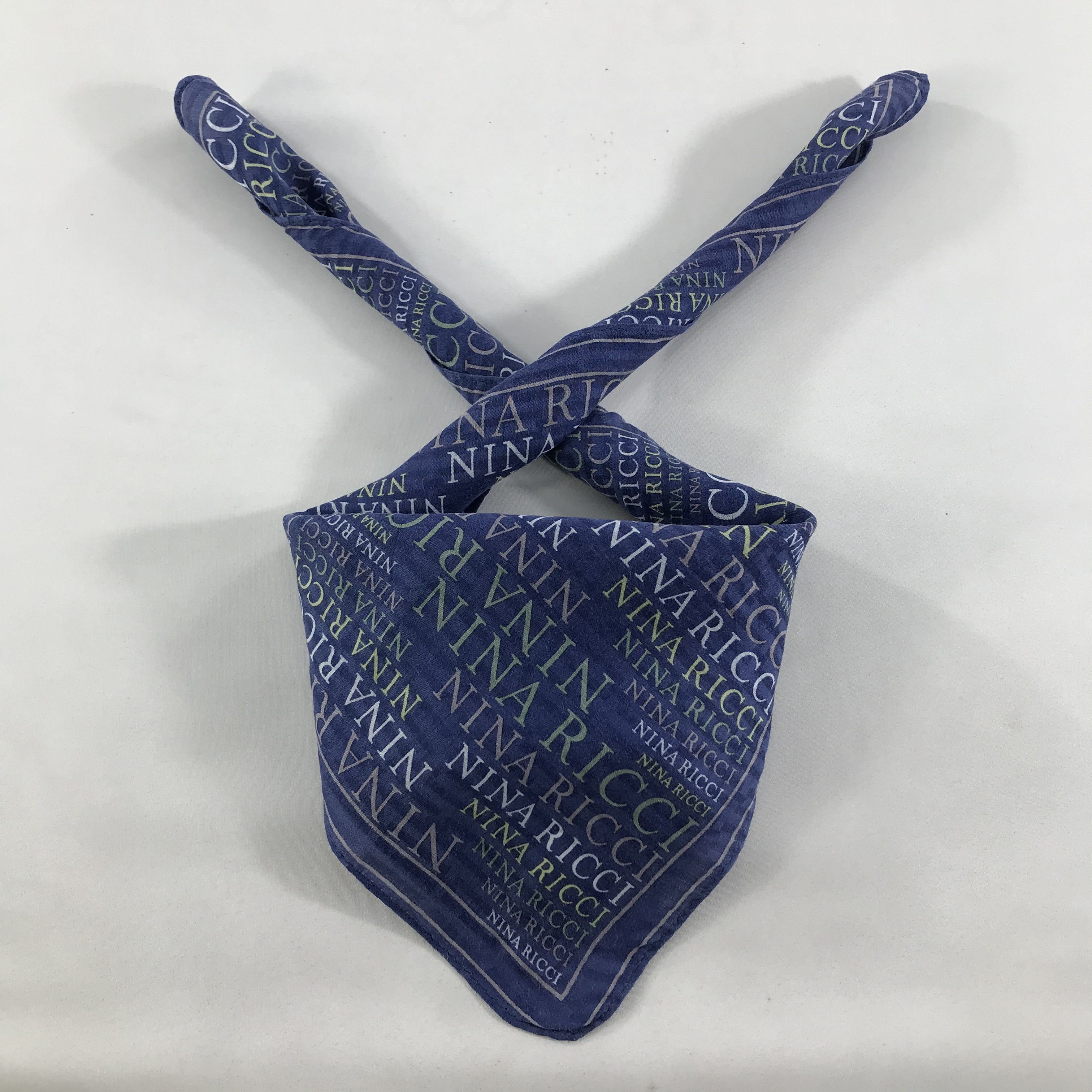 Nina Ricci × Vintage Nina Ricci Bandana / Handkerchief / Neckerchief - S1519 Size ONE SIZE - 3 Thumbnail