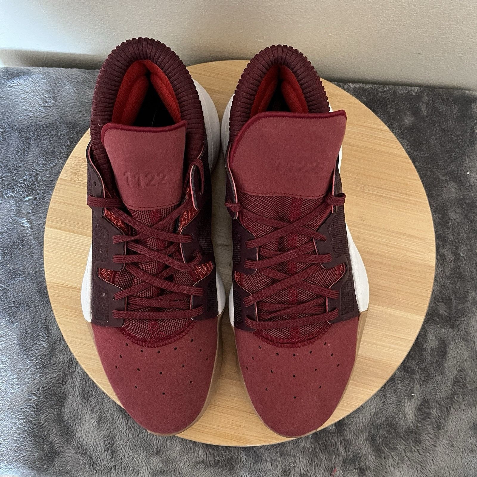 Adidas Adidas Pro Vision Collegiate Burgundy Mens Size 9 Sneakers Size US 8.5 / EU 41-42 - 2 Thumbnail