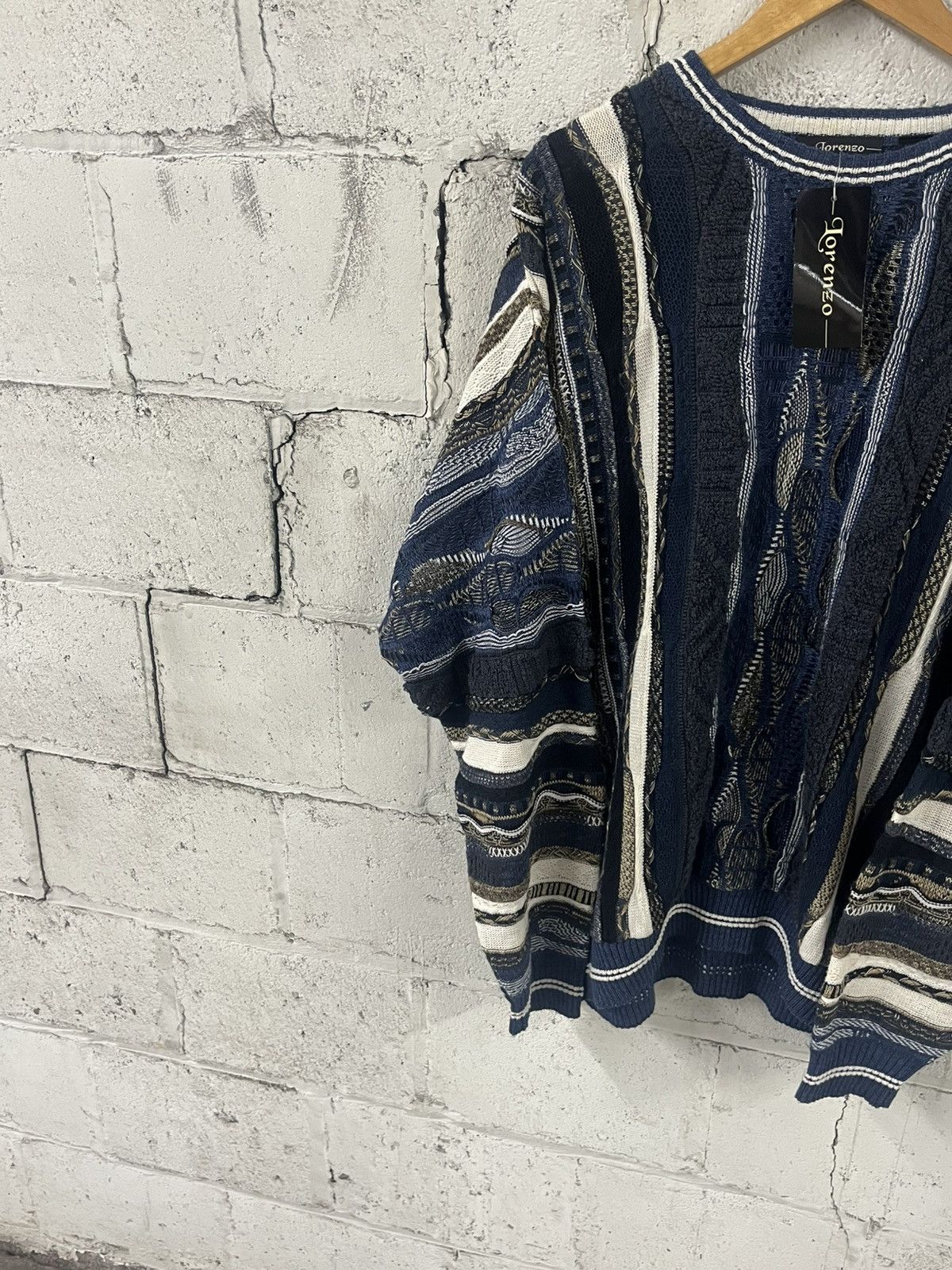 Coogi Coogi style 3d knit crazy rare sweater 90s streetwear Size US XL / EU 56 / 4 - 3 Thumbnail