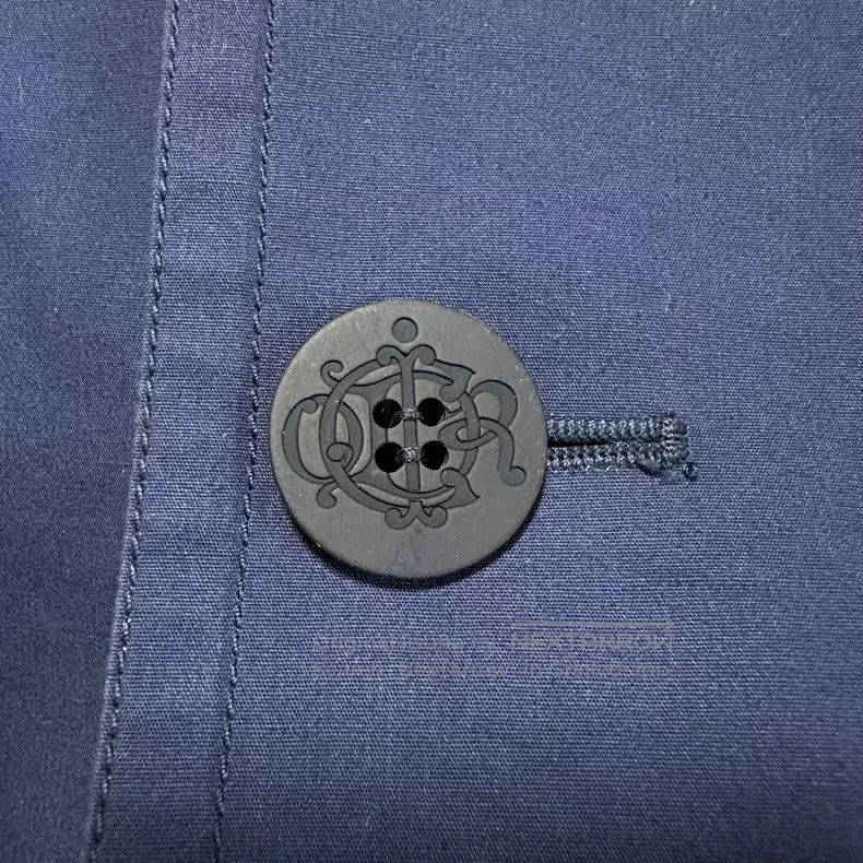 Dior Dior Dark blue double-breasted windbreaker jacket Size US M / EU 48-50 / 2 - 2 Thumbnail
