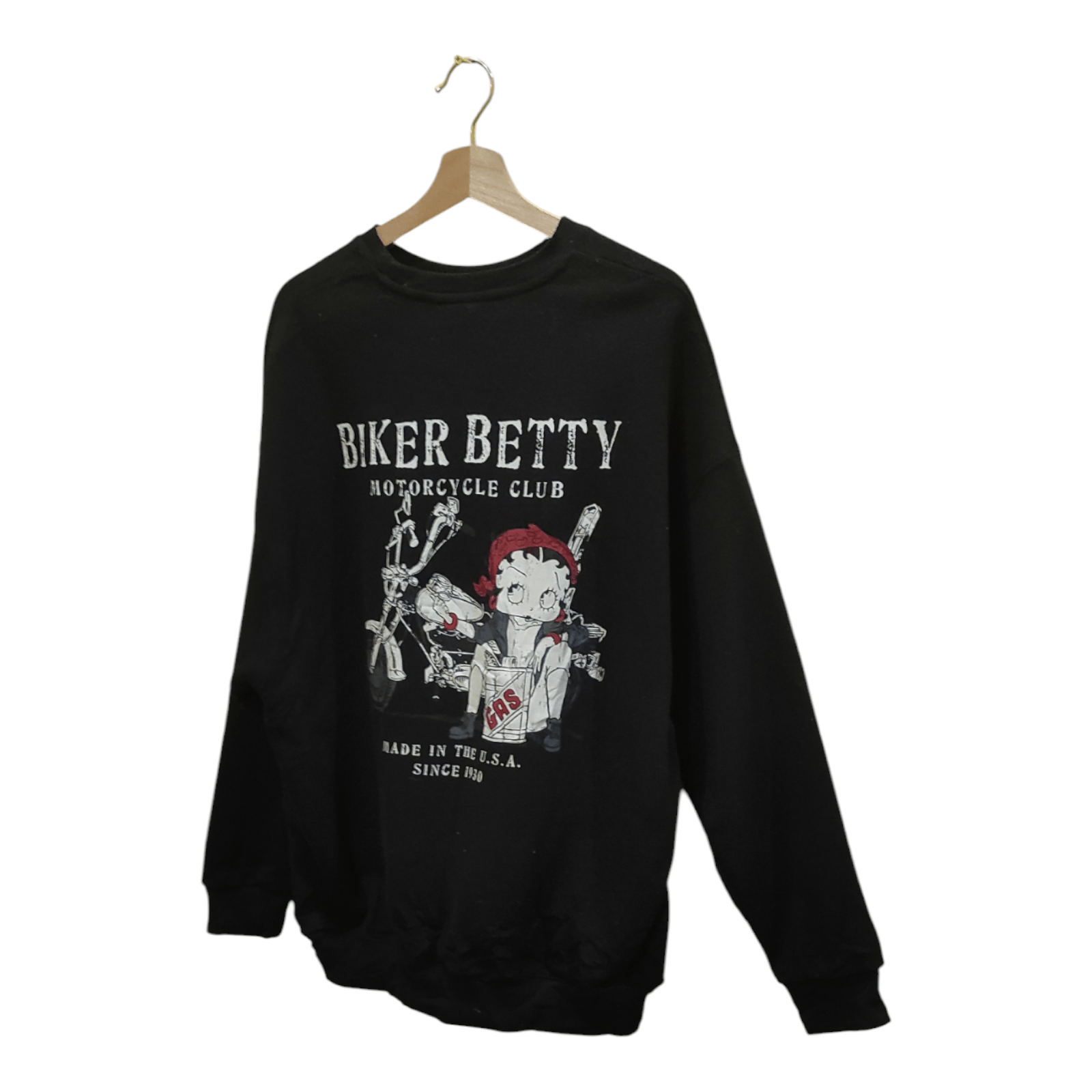 Japanese Brand Betty Boop Baggy Sweatshirt Size US L / EU 52-54 / 3 - 3 Thumbnail