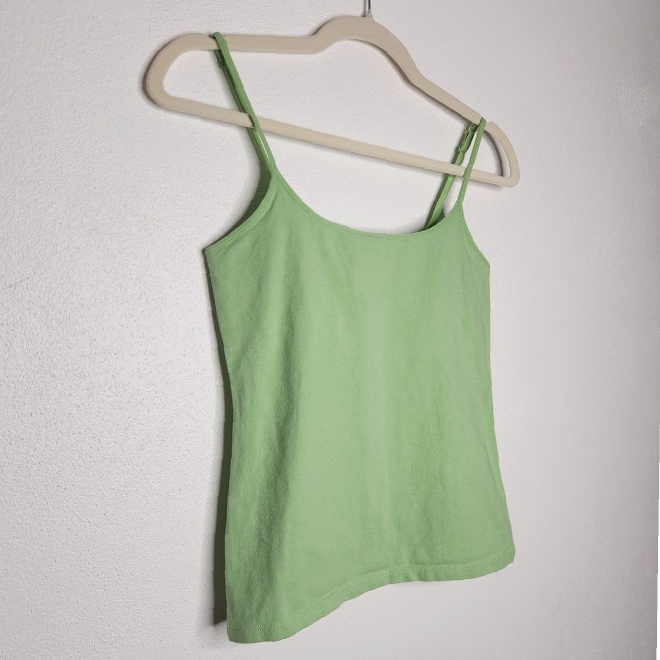 Victoria's Secret VINTAGE Victoria's Secret Green Tank Top Cami Shirt 00s Y2K Fairy Whimsy Womens S Stockman Size S / US 4 / IT 40 - 2 Thumbnail