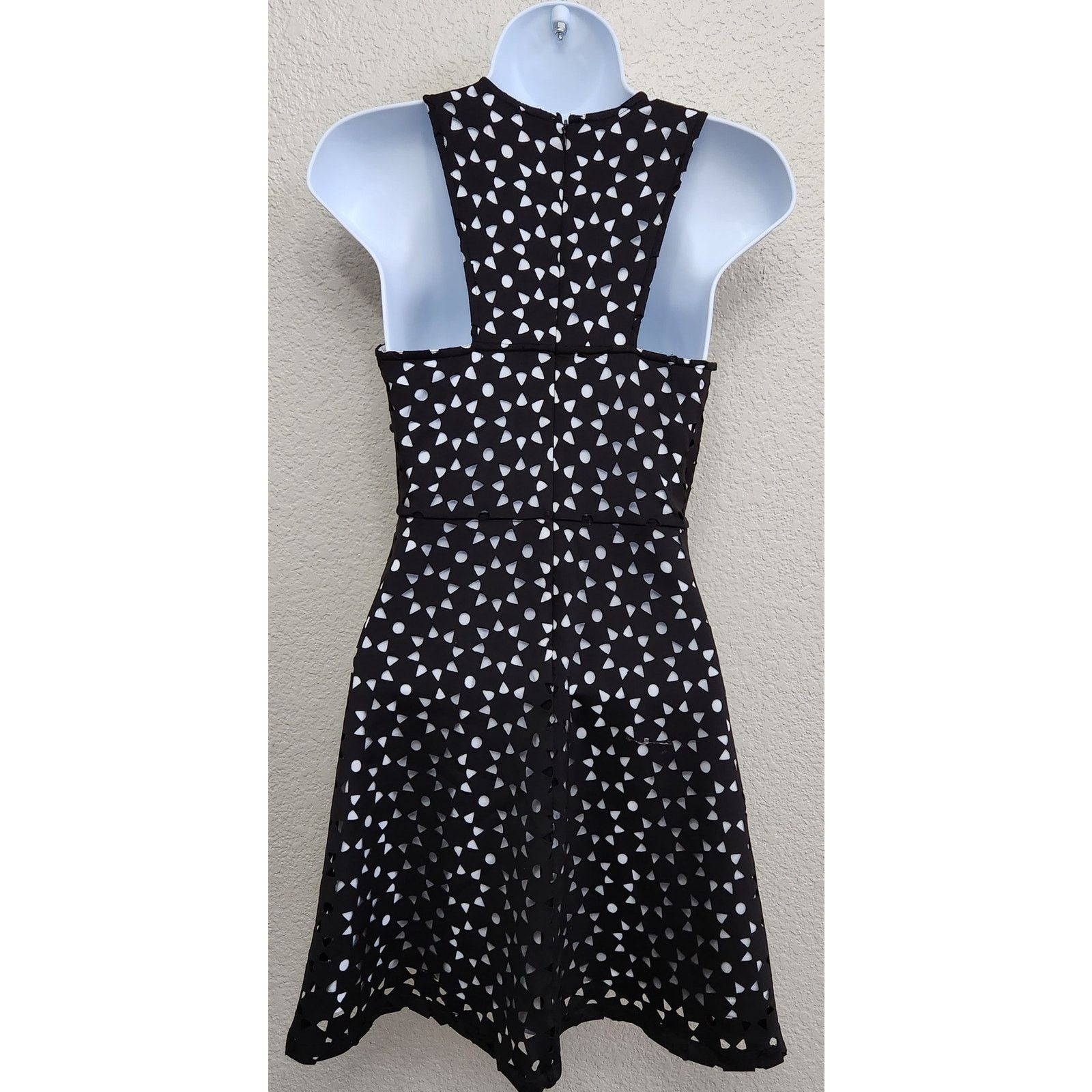 Other Ruby & Bloom Black White Fit N Flare Mini Dress 14 Size XL / US 12-14 / IT 48-50 - 4 Thumbnail