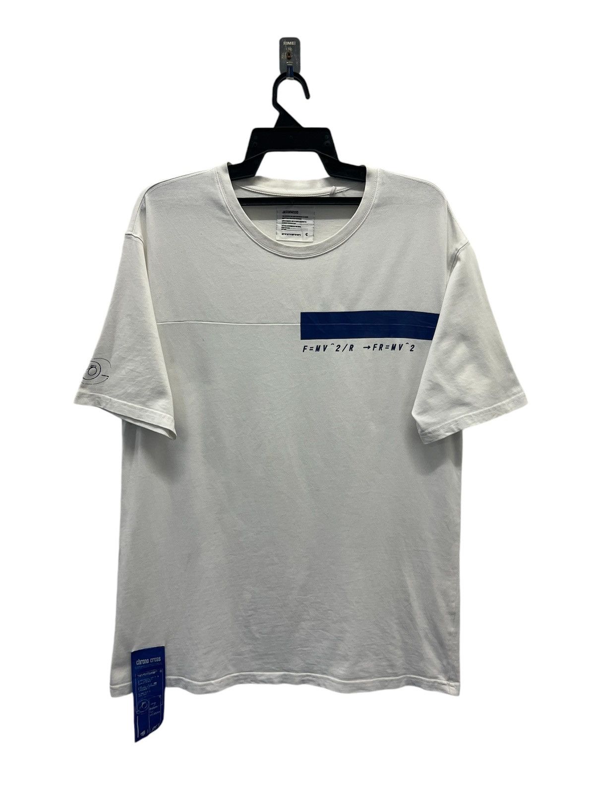 Japanese Brand × Vintage VINTAGE JASONWOOD CHRONO CROSS SHIRT Size US L / EU 52-54 / 3 - 1 Thumbnail