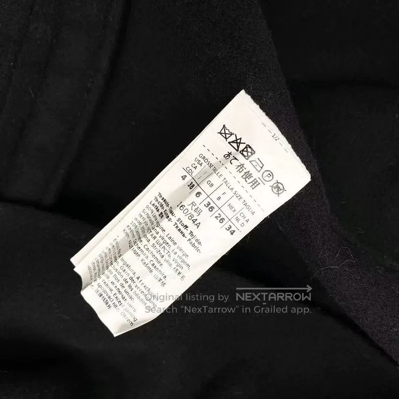 Max Mara Max Mara Cashmere black wool coat Size XS / US 0-2 / IT 36-38 - 4 Thumbnail