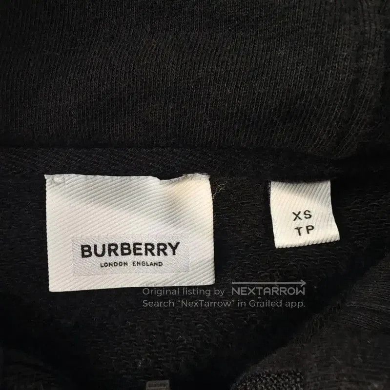 Burberry Burberry Black Cotton Women's Hoodie. Size XS / US 0-2 / IT 36-38 - 3 Thumbnail