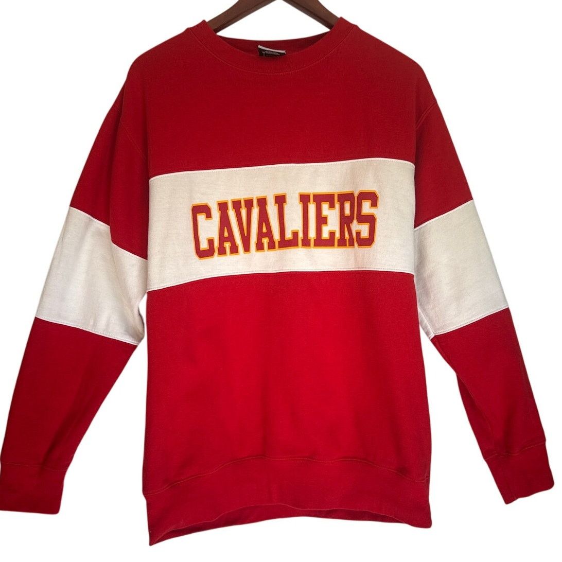 Other Vintage Cavaliers Sweatshirt Red & White Stripe Retro Sports Size US M / EU 48-50 / 2 - 1 Thumbnail