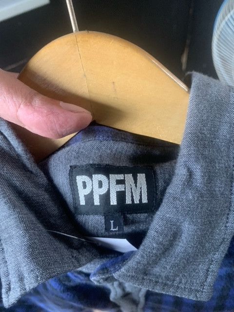 Japanese Brand × PPFM PPFM plaid shirt Size US S / EU 44-46 / 1 - 5 Thumbnail