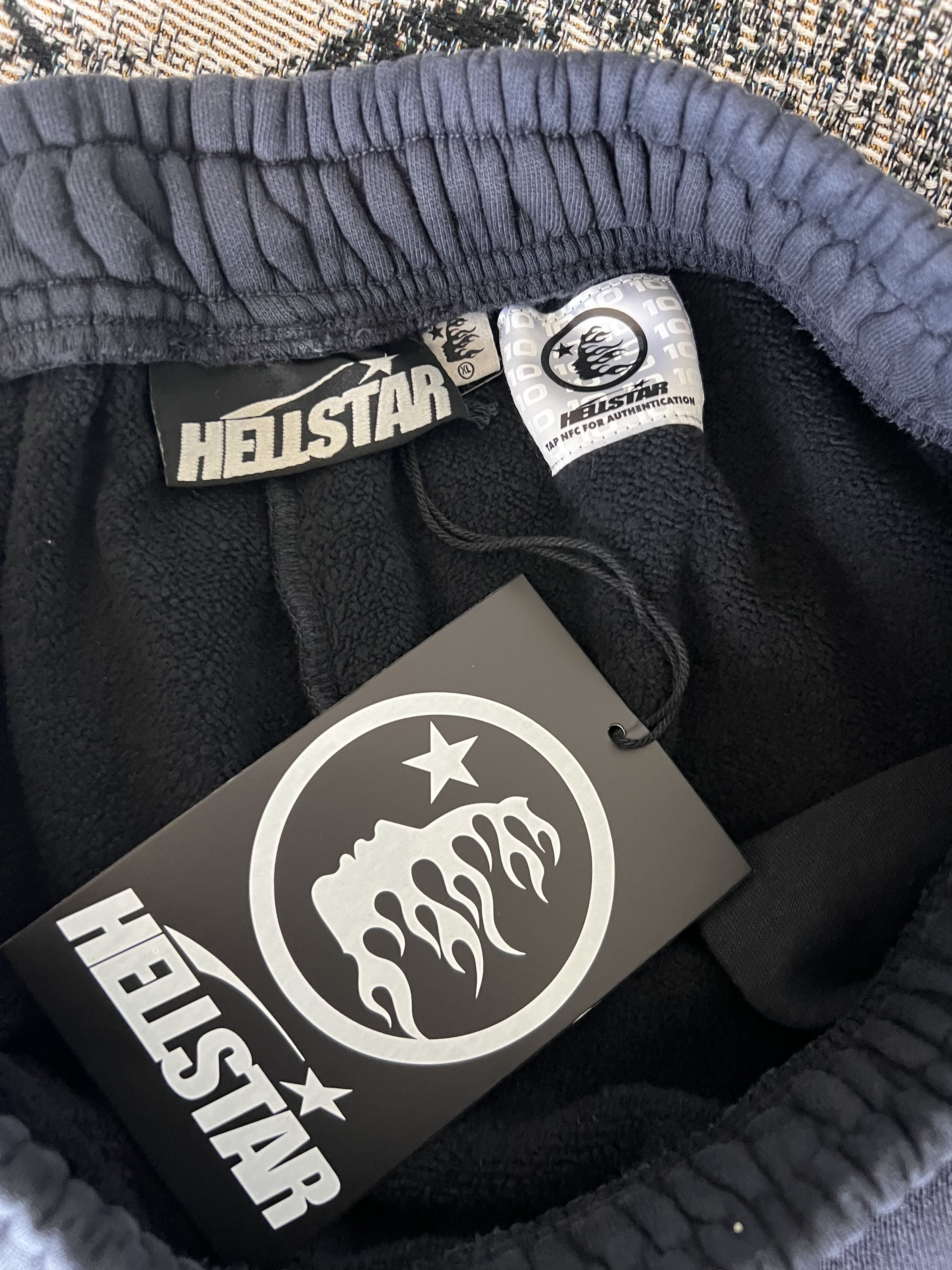 HELLSTAR Hellstar Spiderweb Sport Logo Shorts in Black Size US 36 / EU 52 - 6 Thumbnail