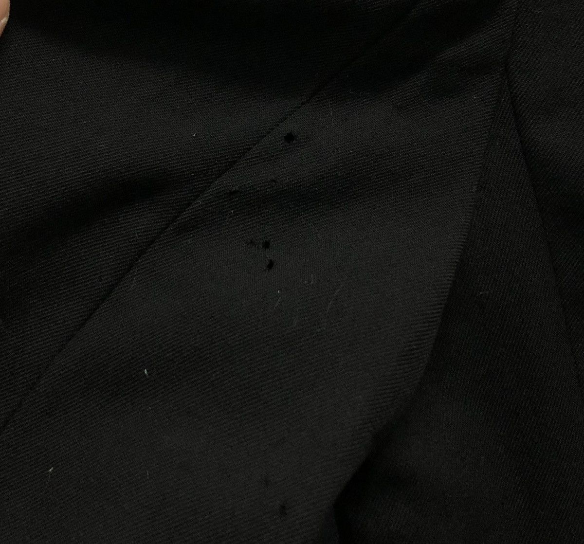 Comme des Garcons Homme Plus Comme des Garçons Homme Plus Red Stitch Lapel Black Wool (S) Size US S / EU 44-46 / 1 - 12 Thumbnail