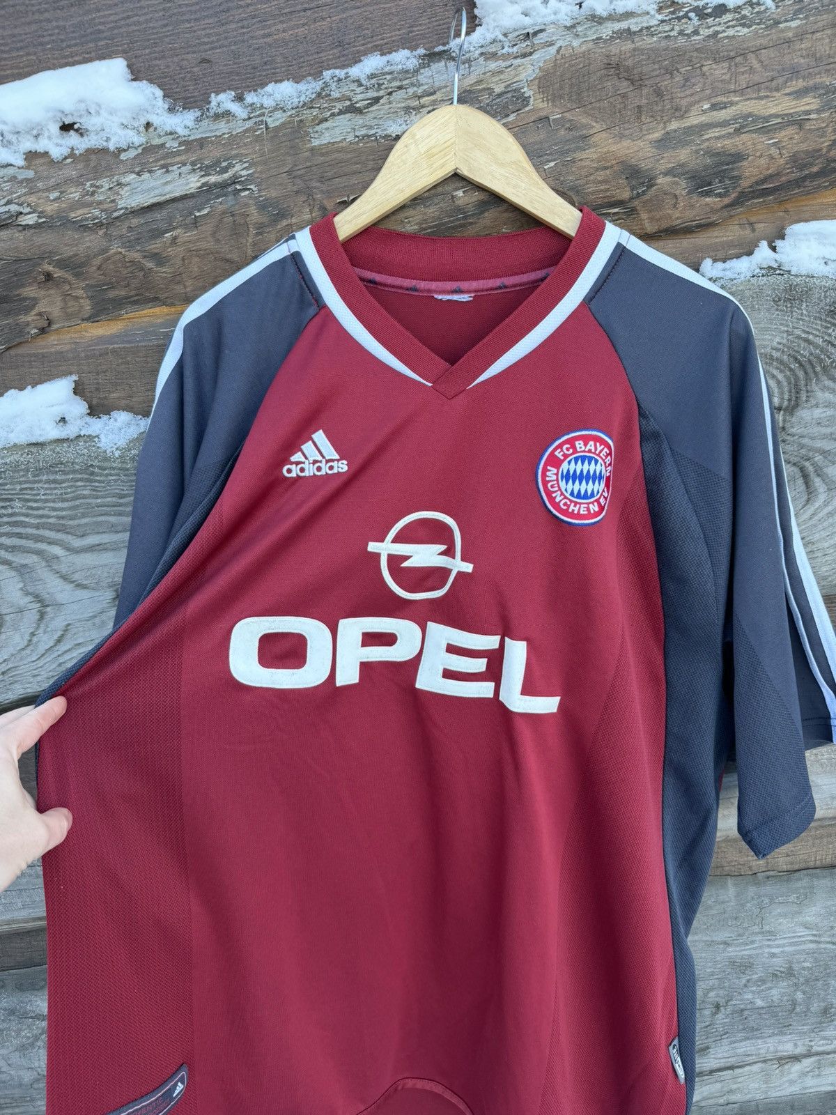 Adidas × Vintage 2001 Adidas Bayern Munich #14 Pizarro opel vintage jersey Size US XXL / EU 58 / 5 - 4 Thumbnail
