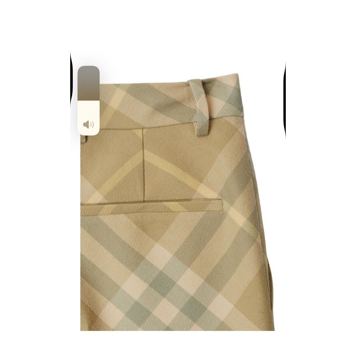 Burberry Burberry Check Print Wool Trousers Size 40 US 6 Size 28" / US 6 / IT 42 - 3 Thumbnail