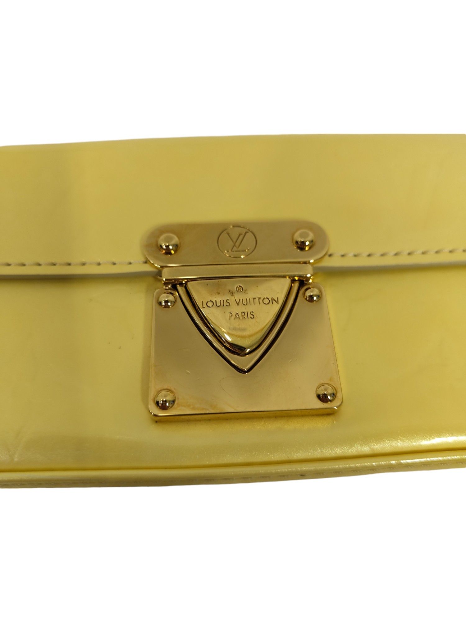 Louis Vuitton Light Yellow Monogram Clutch Size ONE SIZE - 4 Thumbnail