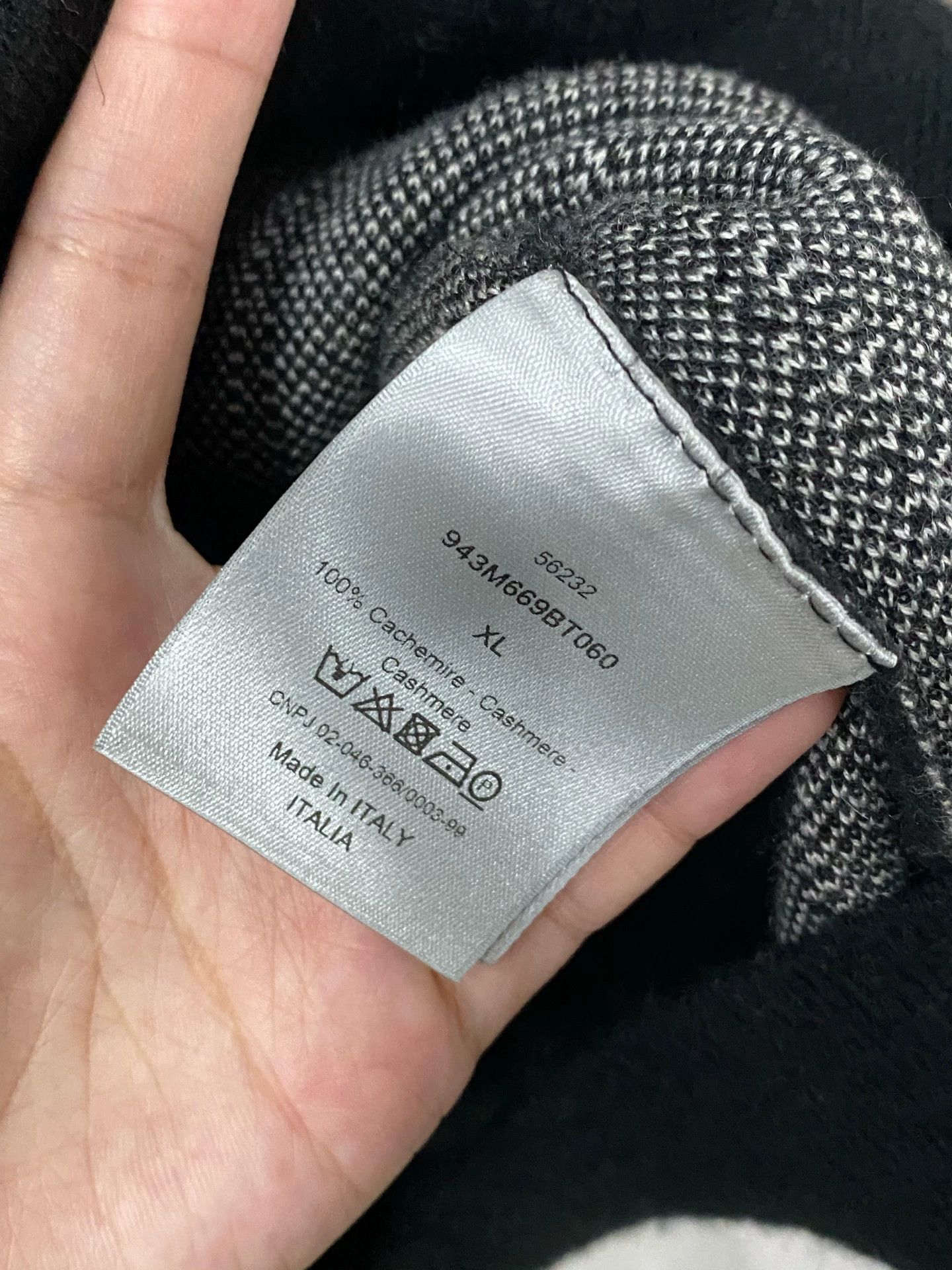 Dior Dior cashmere sweater Size US XL / EU 56 / 4 - 5 Thumbnail