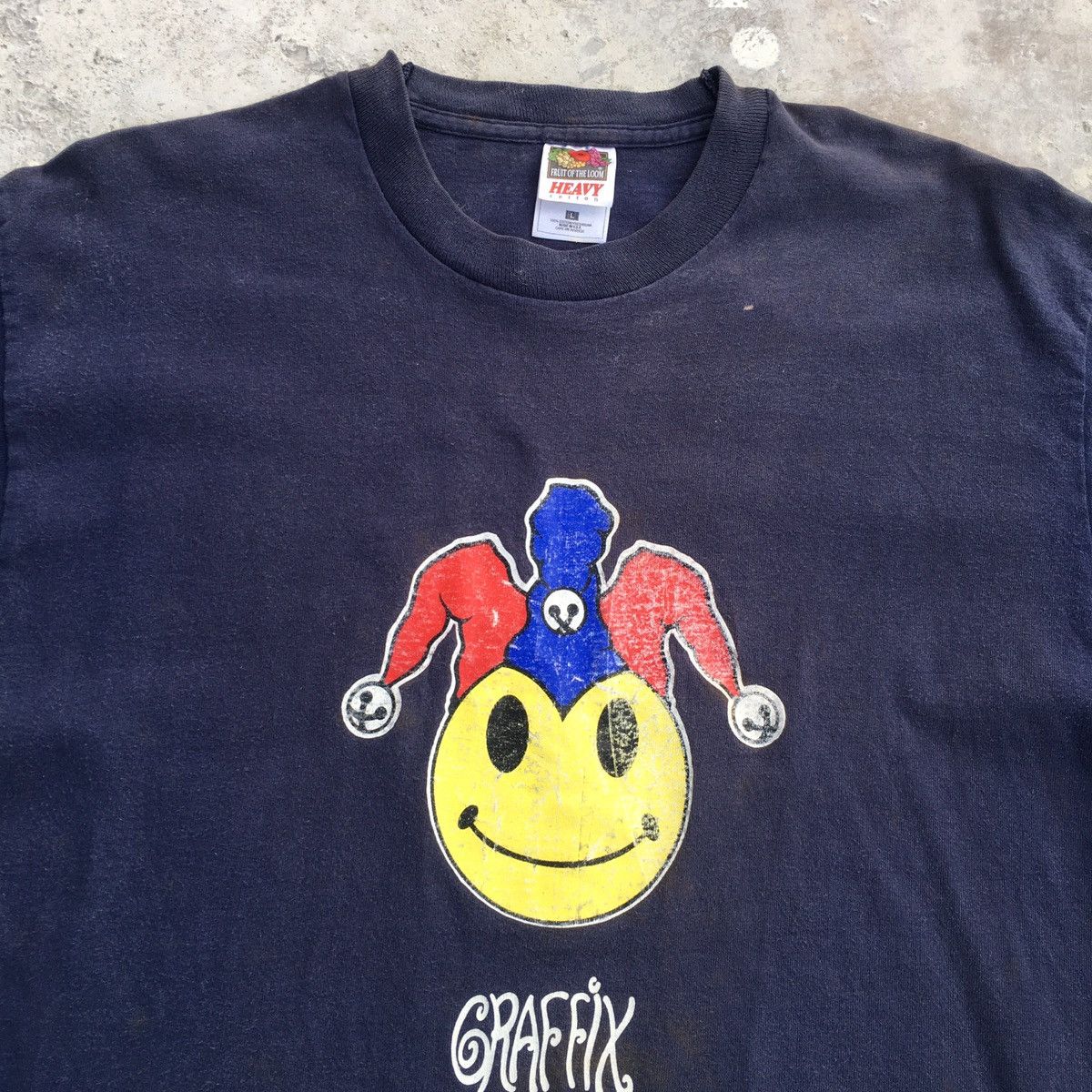 Fruit Of The Loom Vintage Graffix Clown Single Stitch Size US M / EU 48-50 / 2 - 6 Thumbnail