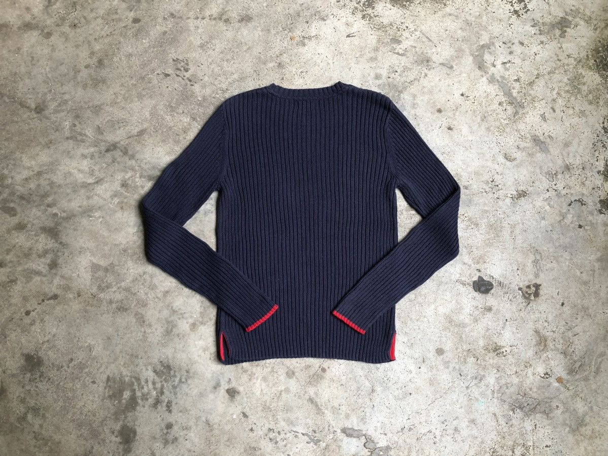 Polo Ralph Lauren × Vintage Vintage 90’s Polo Ralph Lauren knitted sweater flag Size M / US 6-8 / IT 42-44 - 3 Thumbnail