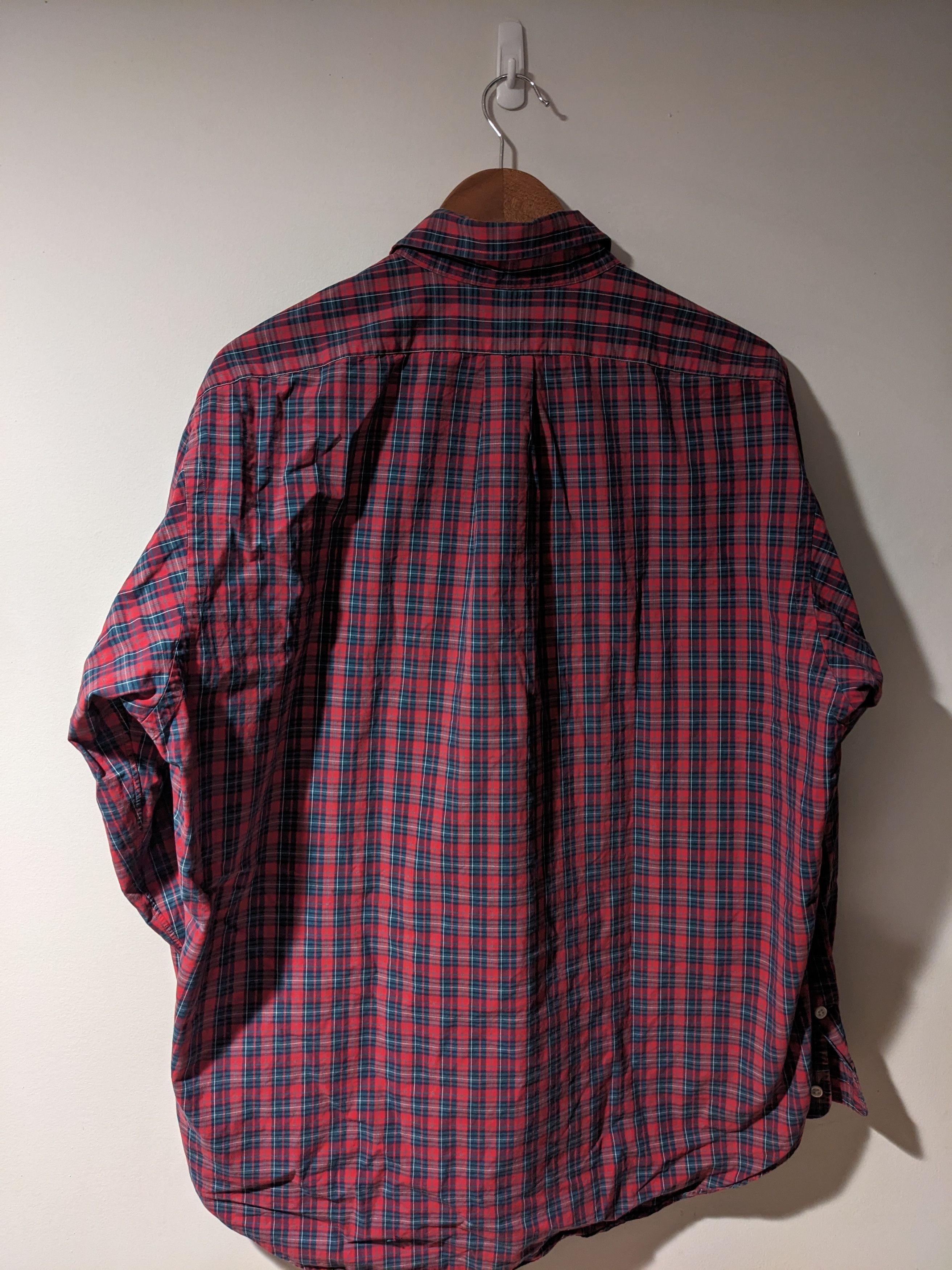 Polo Ralph Lauren × Vintage Vintage Y2K Polo Ralph Lauren Plaid Large Button Up Shirt Size US L / EU 52-54 / 3 - 4 Thumbnail