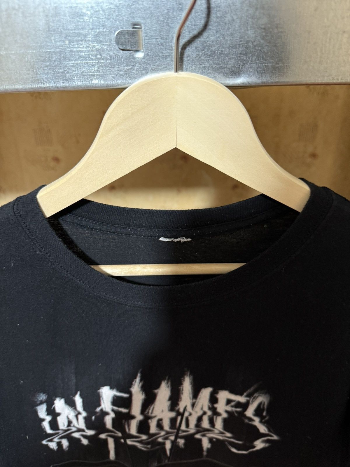 Band Tees × Vintage Vintage 2000’s In Flames Rock Band Retro T-Shirt Y2K Hype Size US M / EU 48-50 / 2 - 5 Thumbnail
