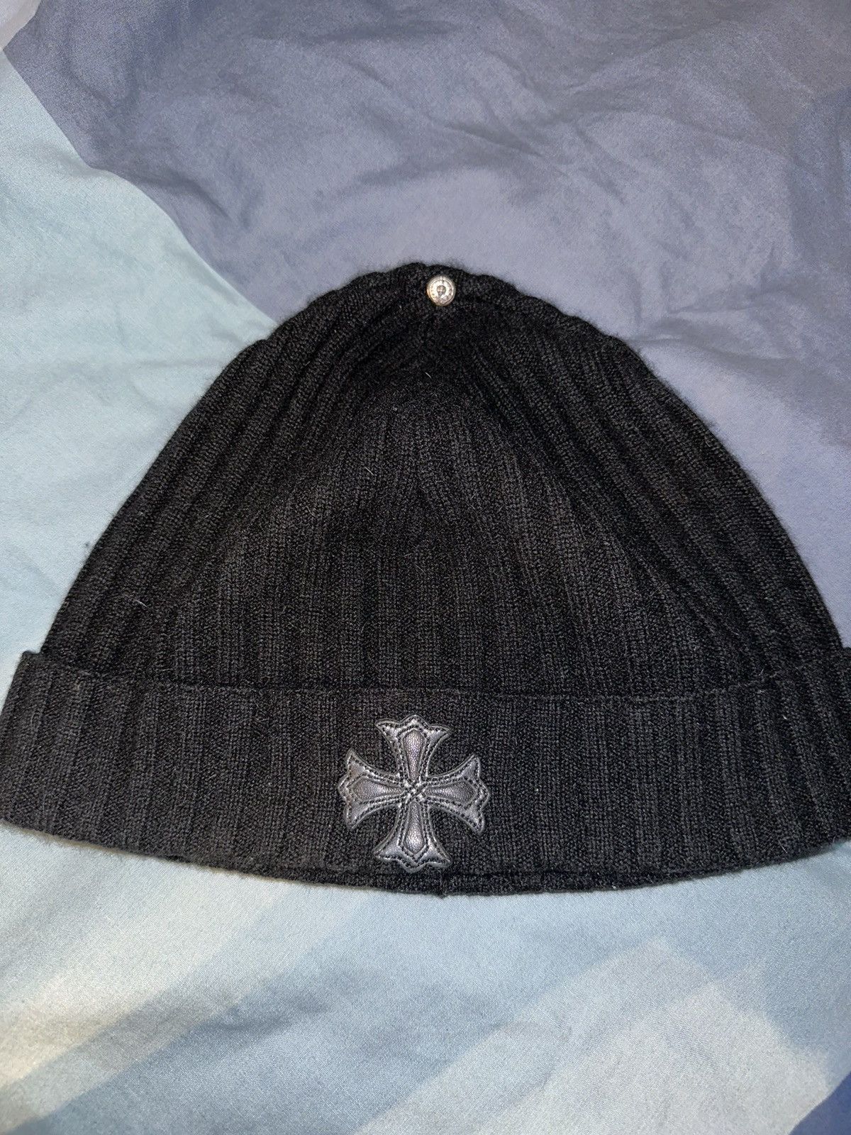 Chrome Hearts Cashmere Chrome Hearts Beanie | Grailed