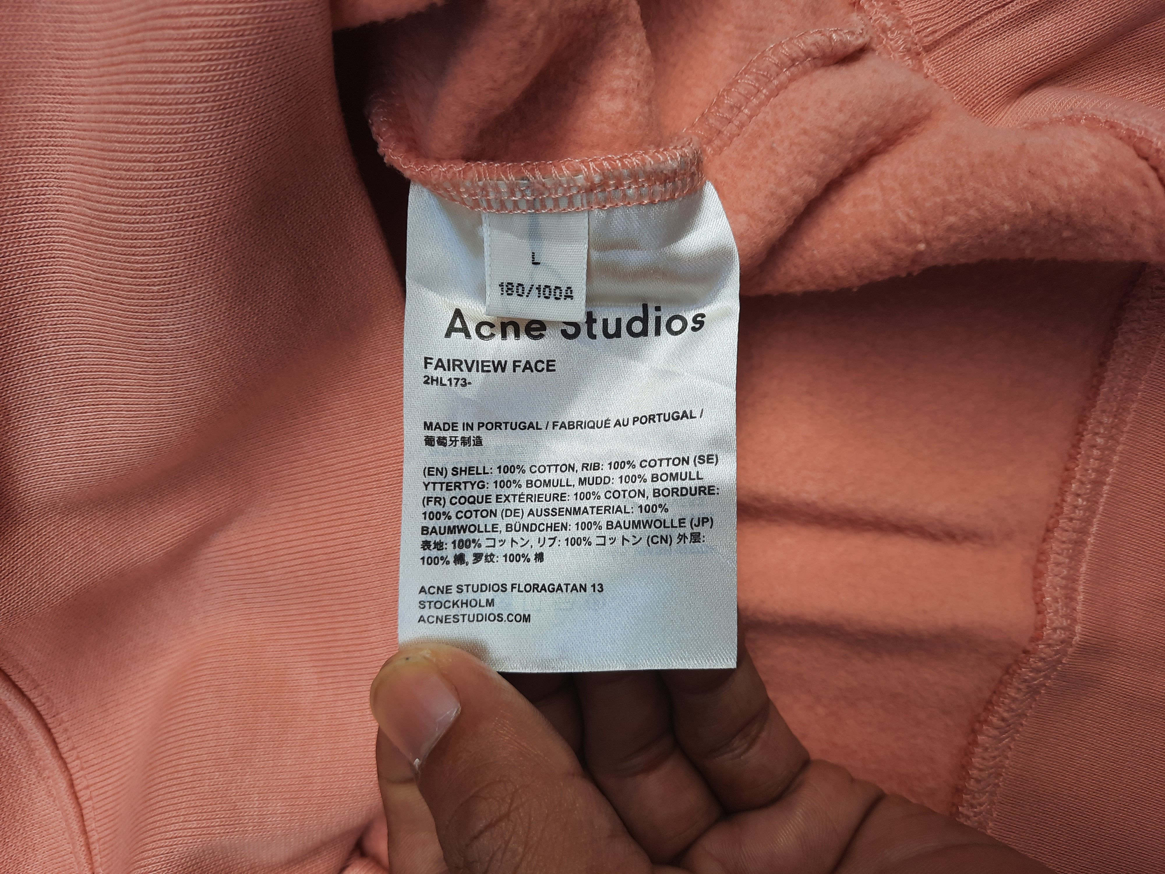 Acne Studios ACNE STUDIOS sweatshirts Size US L / EU 52-54 / 3 - 8 Thumbnail