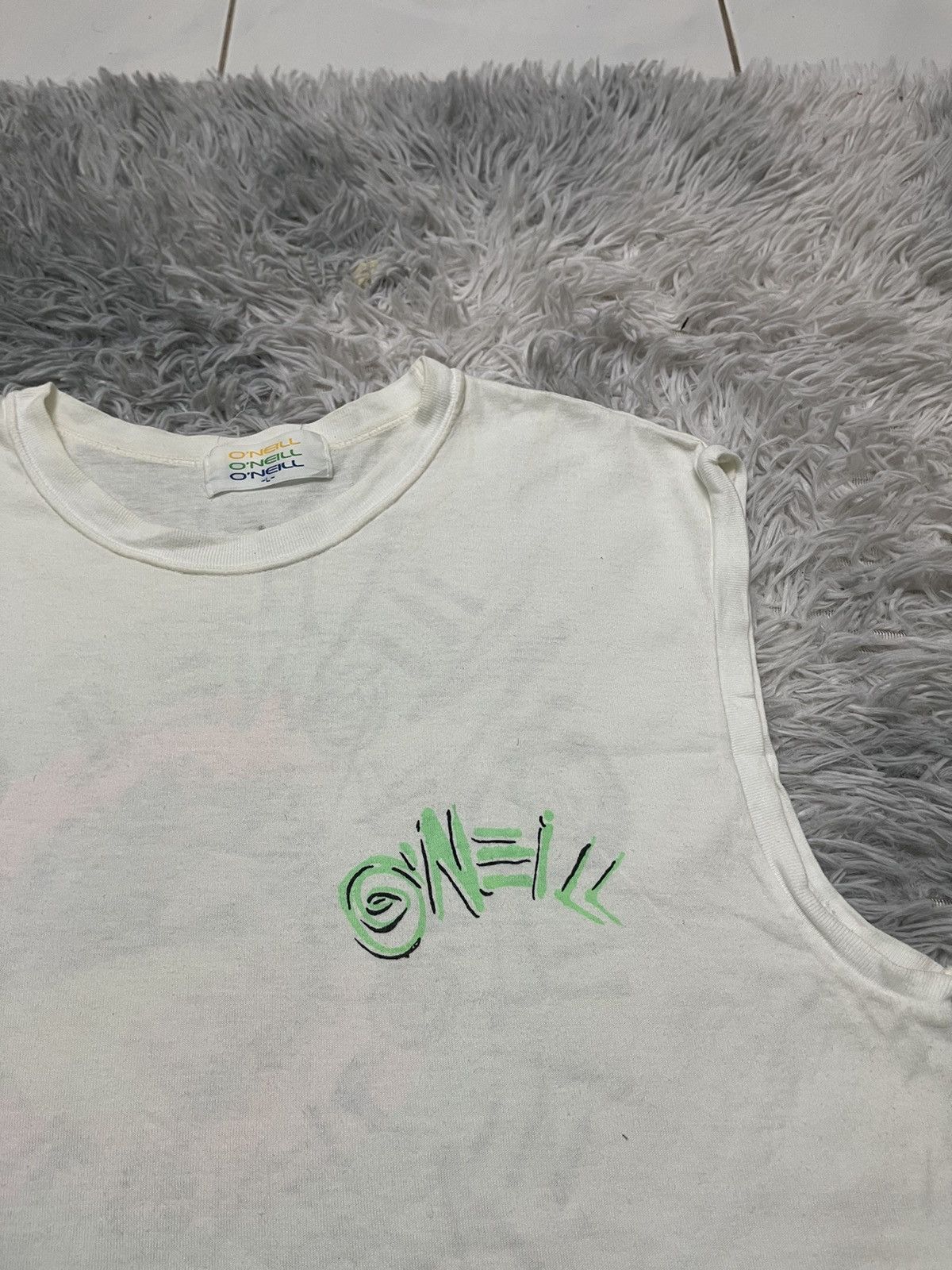 O'Neill 90s OG STYLE ONEILL SLEEVELESS SHIRT Size US S / EU 44-46 / 1 - 6 Thumbnail