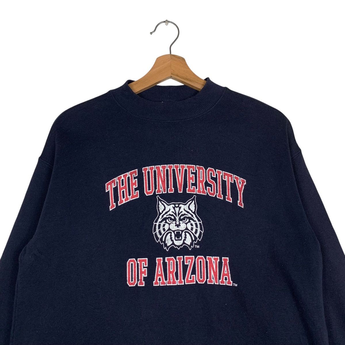 GU THE UNIVERSITY Of ARIZONA Big Logo Crop Sweatshirt #1465-C66 Size US M / EU 48-50 / 2 - 2 Thumbnail