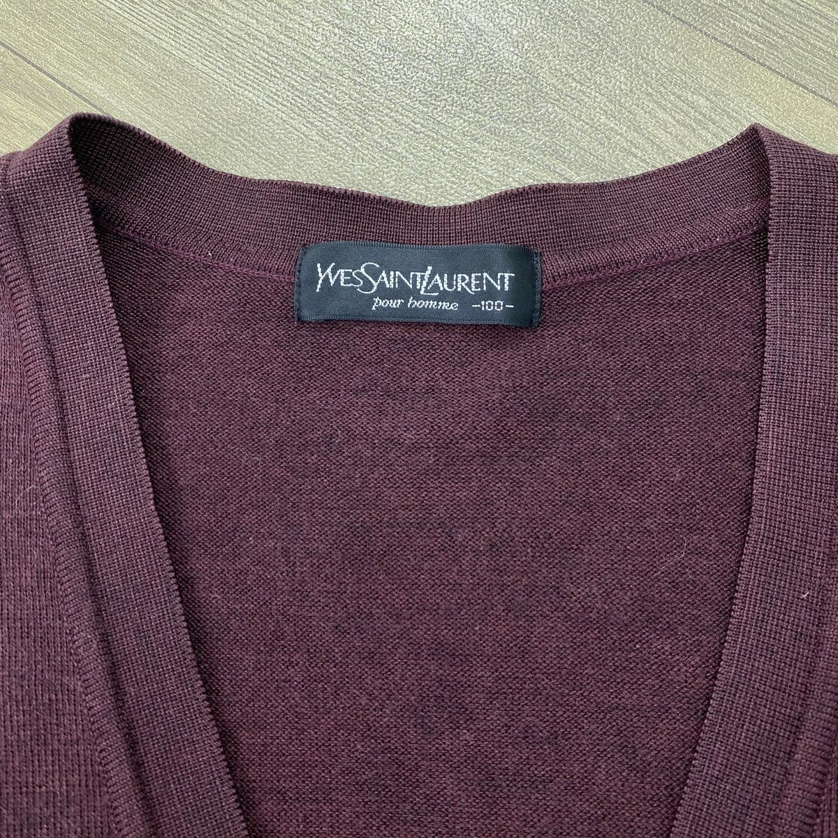 Yves Saint Laurent Vintage Yves Saint Laurent YSL Cardigan Sweater Size US L / EU 52-54 / 3 - 7 Thumbnail