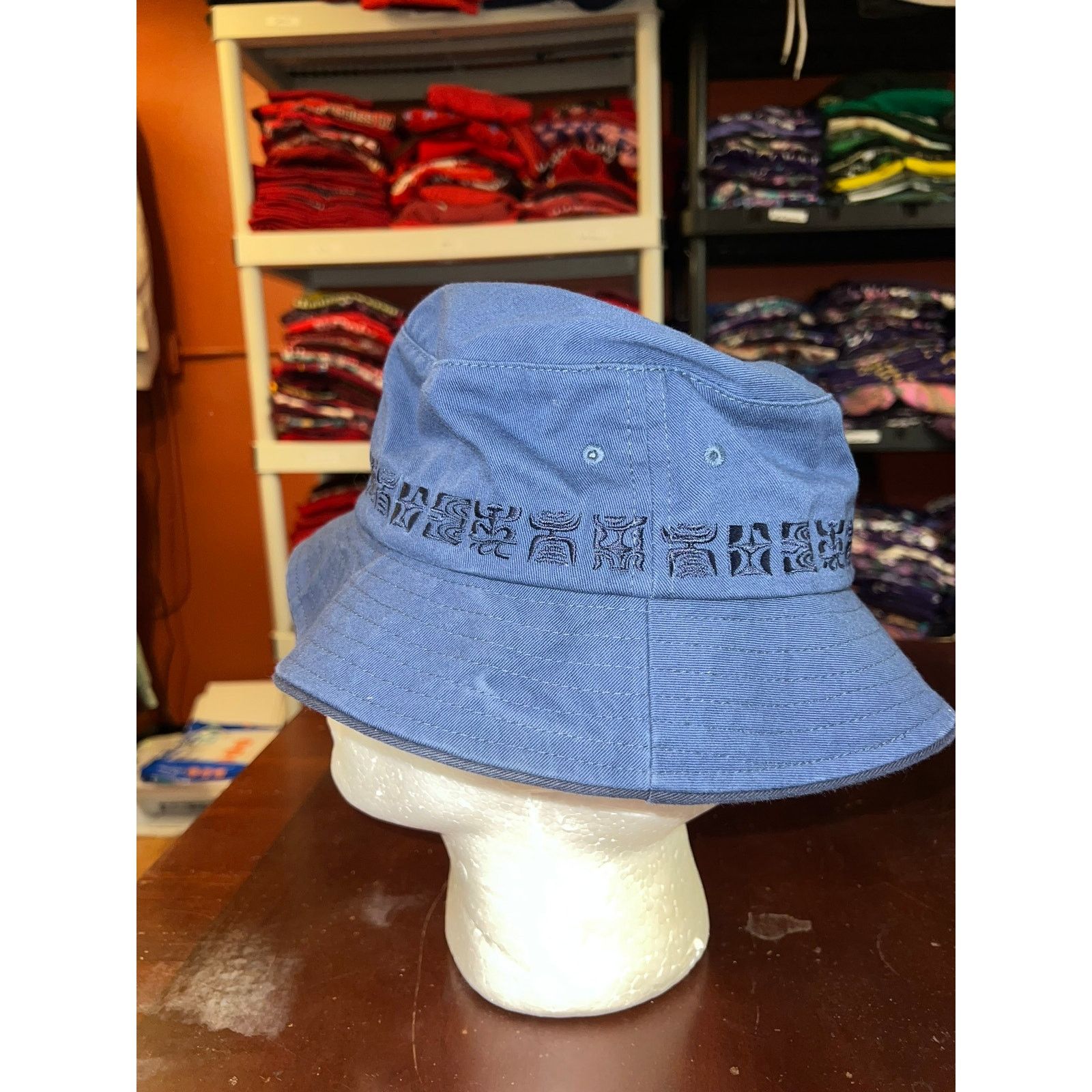 Vintage Vintage Crazy Shirts Bucket Hat Hawaii '64 Tribal NWT 90s Size ONE SIZE - 3 Thumbnail