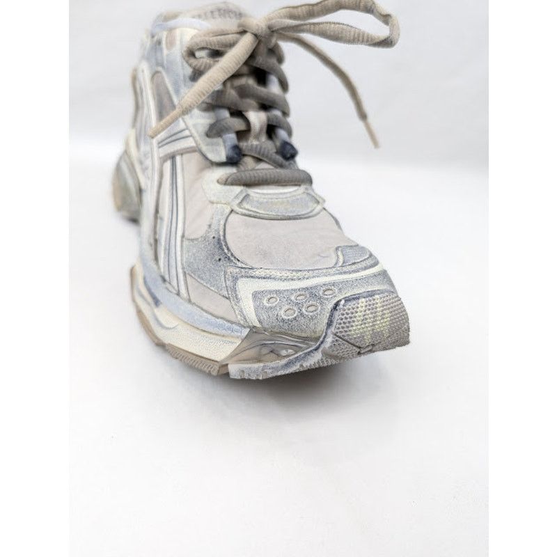 Balenciaga o1rshd1 Q:2 / Nylon/Suede/Mesh/w Runners in Beige Size US 11 / EU 44 - 5 Thumbnail