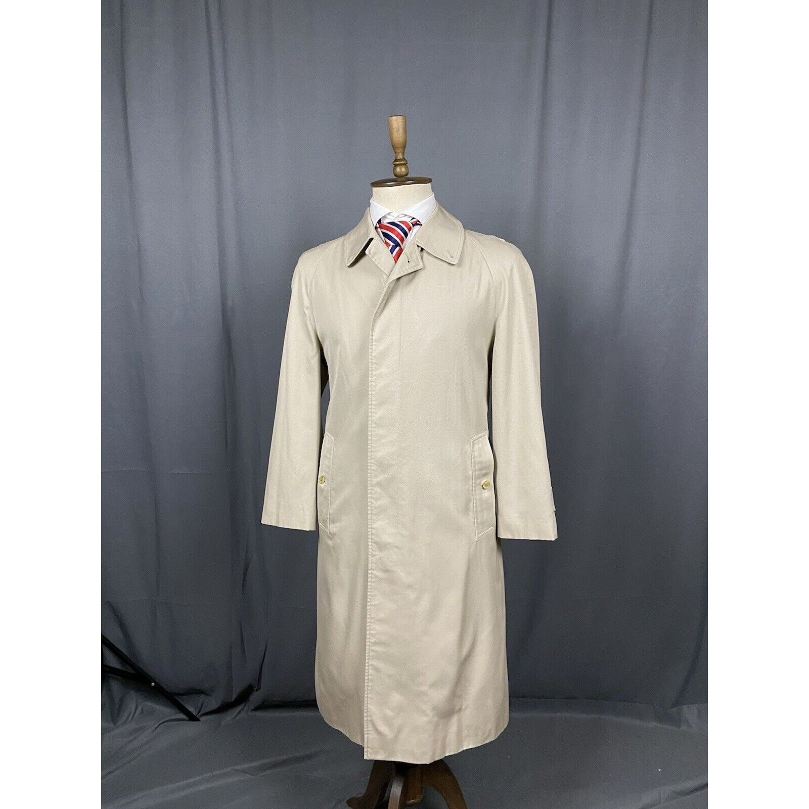 Burberry Burberry Nova Check Lining Men's Beige Trench Long Coat Size Size US M / EU 48-50 / 2 - 3 Thumbnail