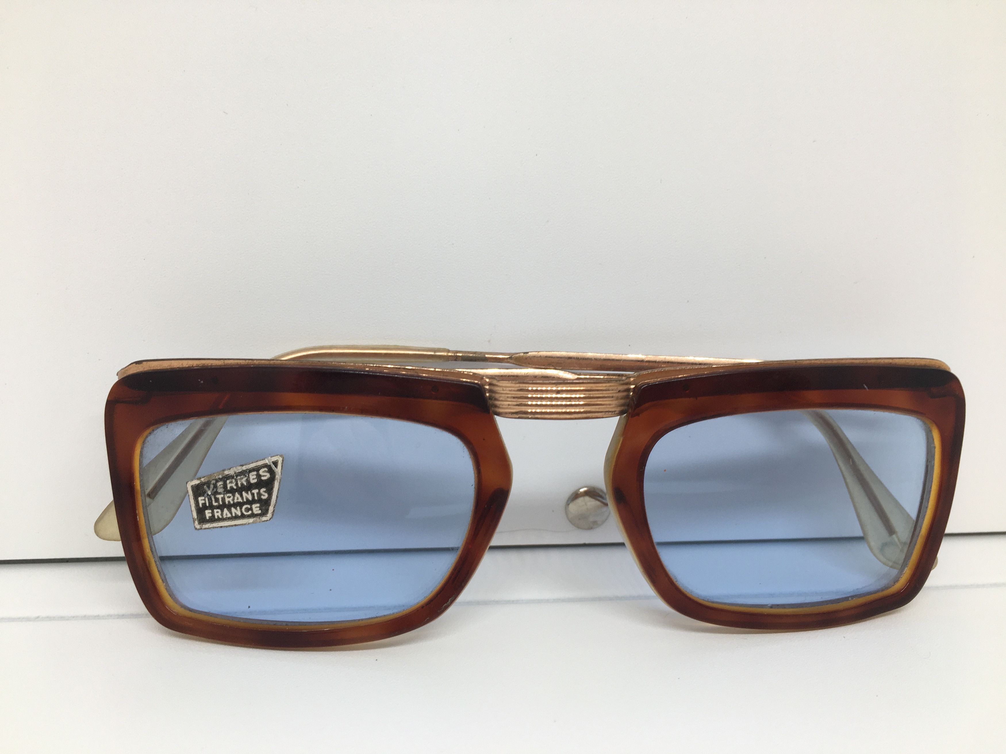 Vintage Vintage Gents Sunglasses Frame Made in France Size ONE SIZE - 6 Thumbnail