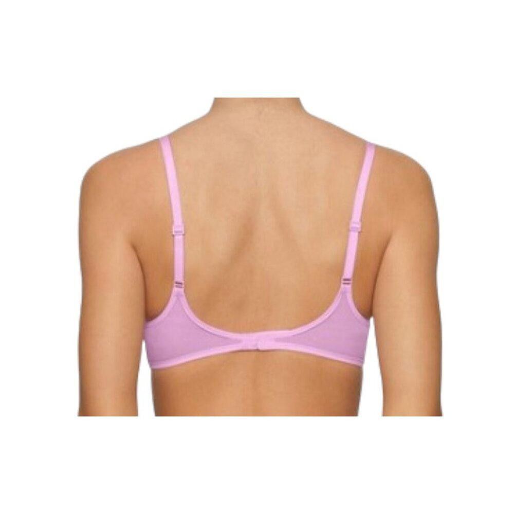 Designer SKB1716 Skims NWT Ultra Fine Mesh Scoop Bra Petal 46DDD Size ONE SIZE - 4 Thumbnail