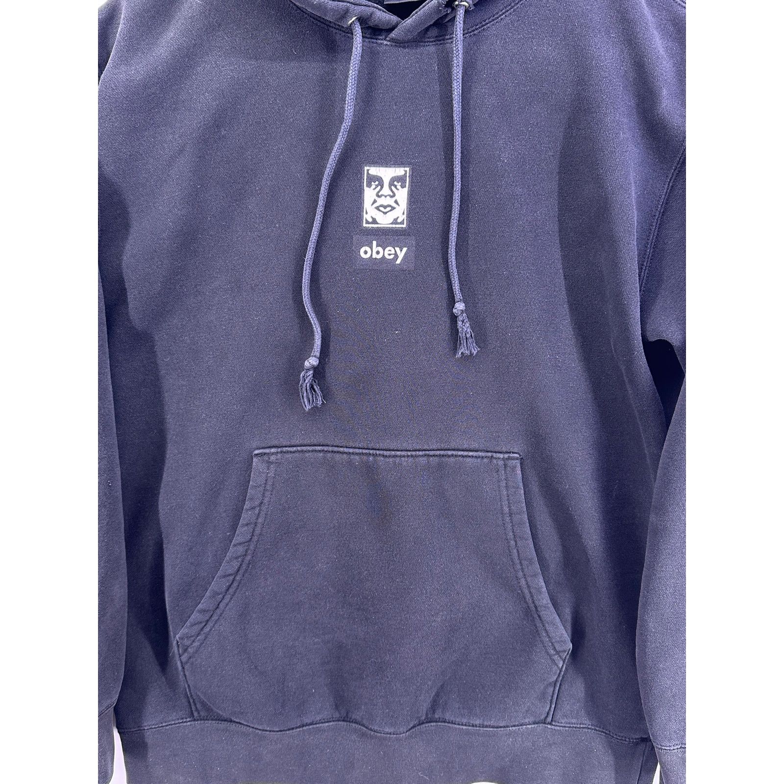 Obey OBEY Worldwide Black Hoodie White Print Size Small Size US S / EU 44-46 / 1 - 5 Thumbnail