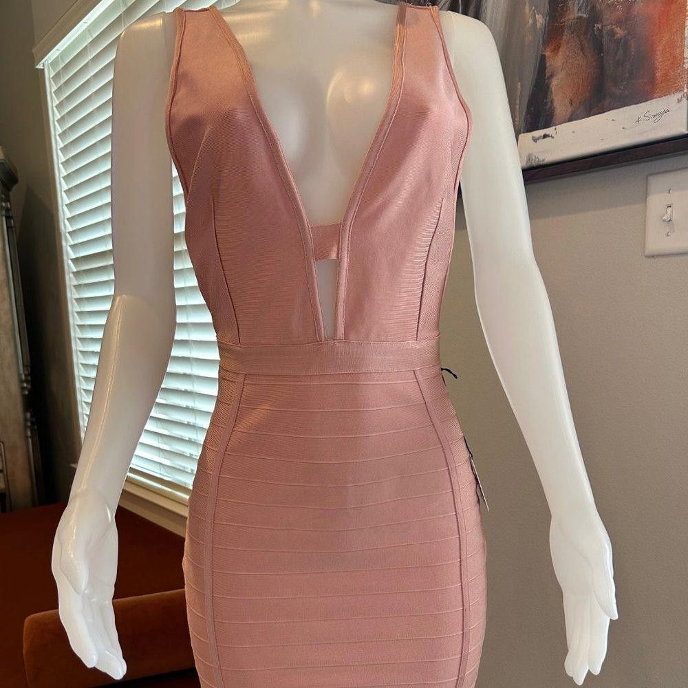 Designer By the way. Alana Bandage Cutout Mini dress Size L / US 10 / IT 46 - 3 Thumbnail