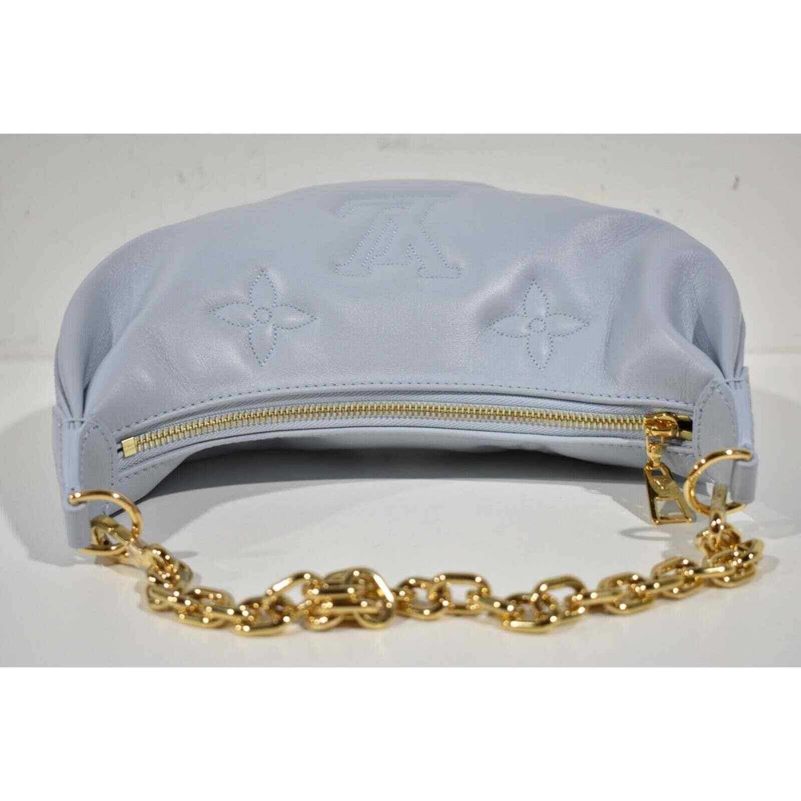 Louis Vuitton Louis Vuitton Bubblegram Blue Chain Crossbody Shoulder Bag Size ONE SIZE - 9 Thumbnail