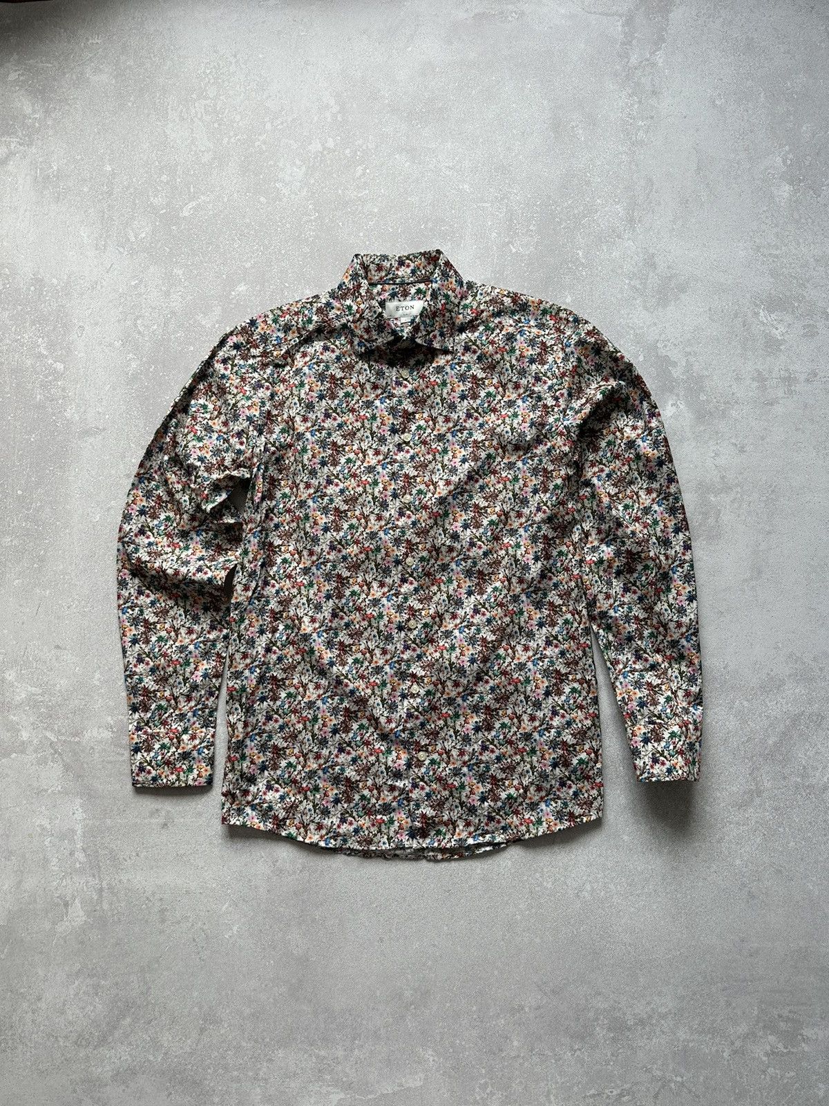 Eton shirts for men ETON Slim-fit Cotton Floral Sport size L Size US L / EU 52-54 / 3 - 1 Thumbnail