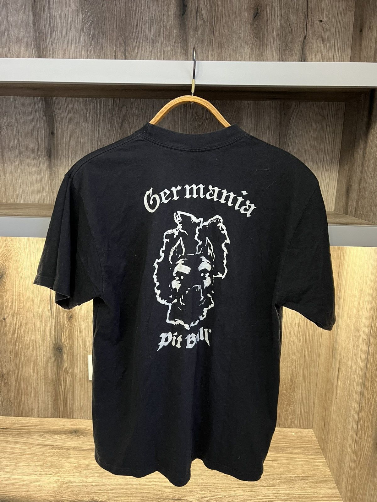 Rap Tees × Vintage Rap Tee Oversized Center Logo Avantgarde Size US XL / EU 56 / 4 - 2 Thumbnail