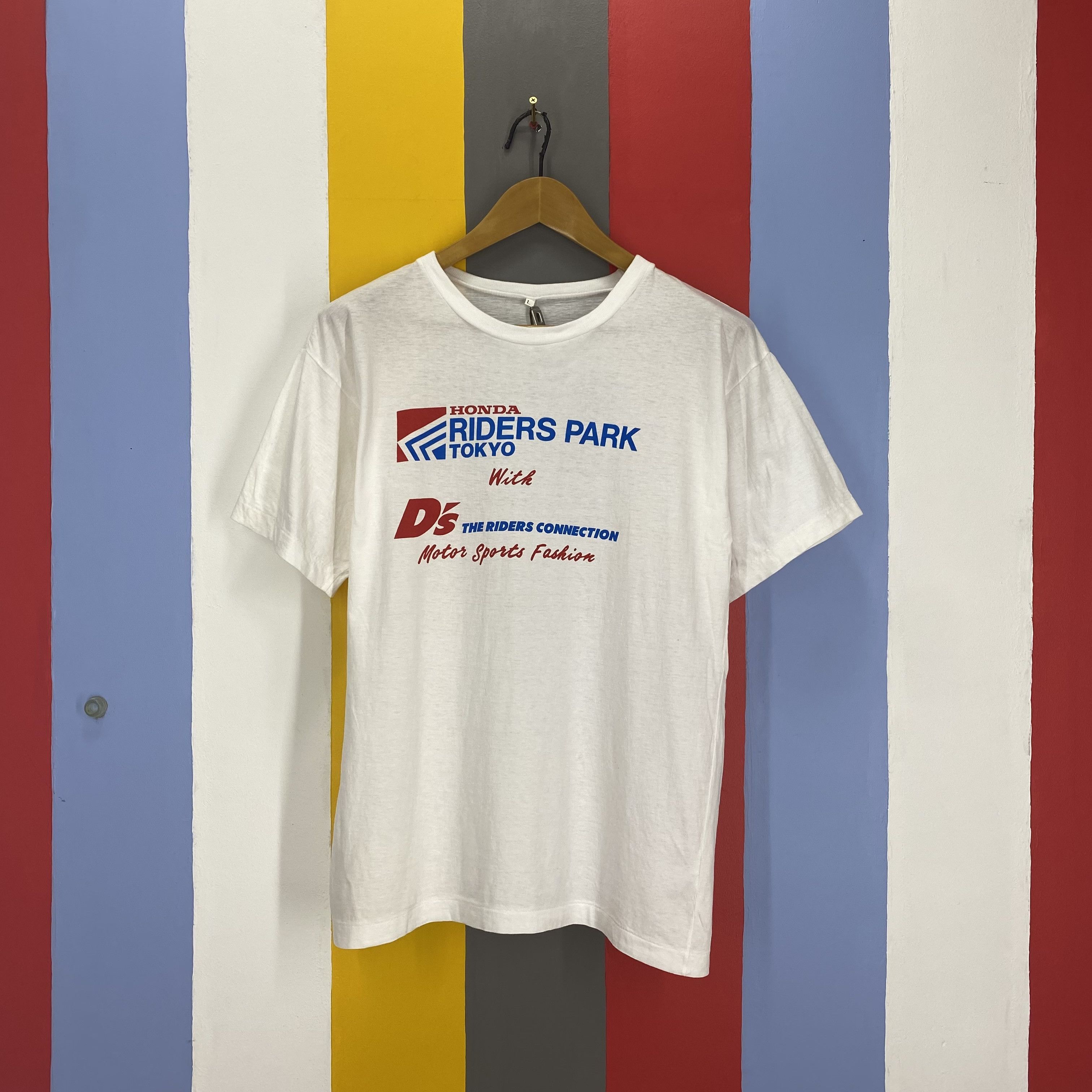 Honda × Japanese Brand × Vintage 90s Vintage HONDA RIDERS PARK TOKYO T ...