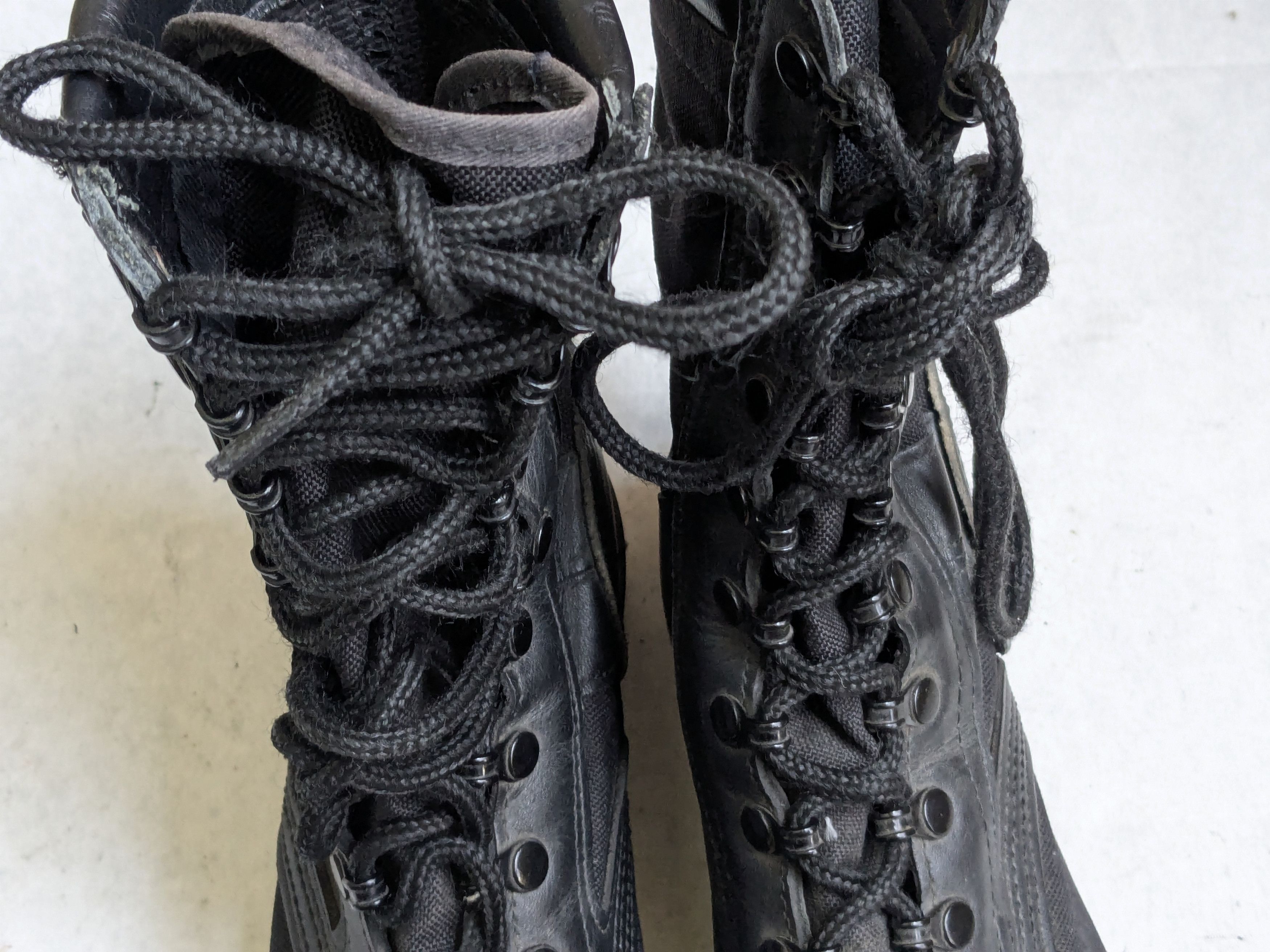 Corcoran Corcoran Combat Boots Black 7 Leather Lace Up USA Size US 7 / EU 40 - 3 Thumbnail