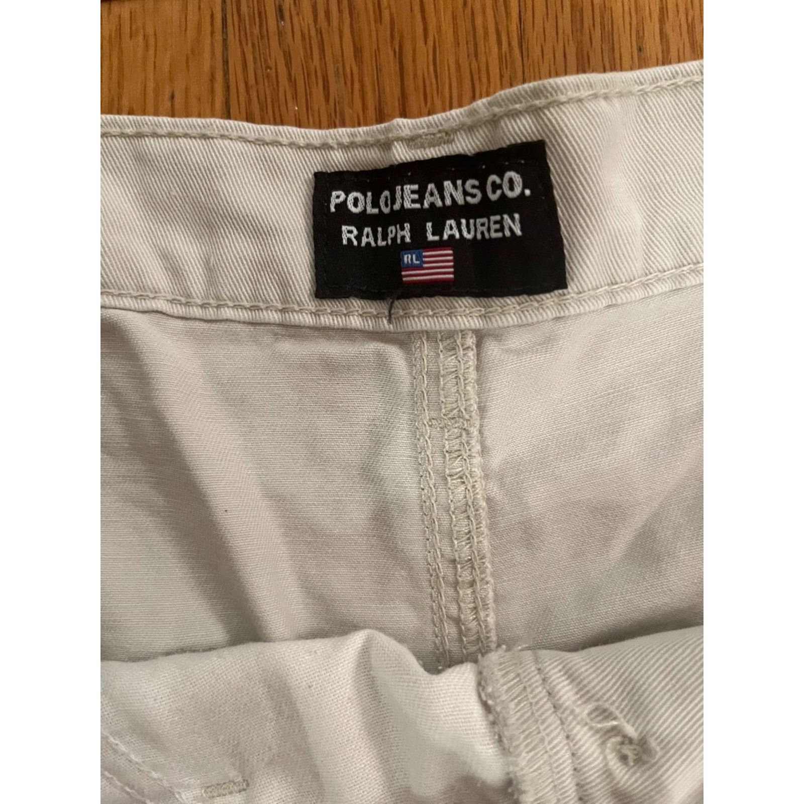 Polo Ralph Lauren Vintage Polo Jeans Co Ralph Lauren Khaki Utility Shorts Size 36" / US 14 / IT 50 - 6 Thumbnail